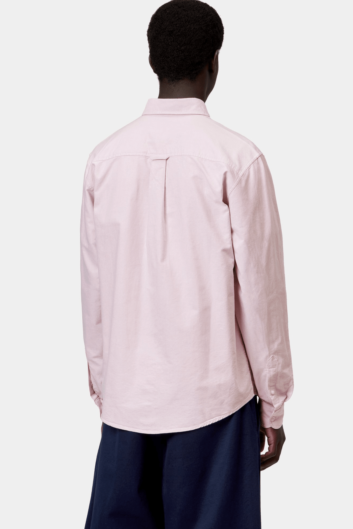 CARHARTT WIP-L/S C-Logo Shirt-Hortensia White-BACKYARD