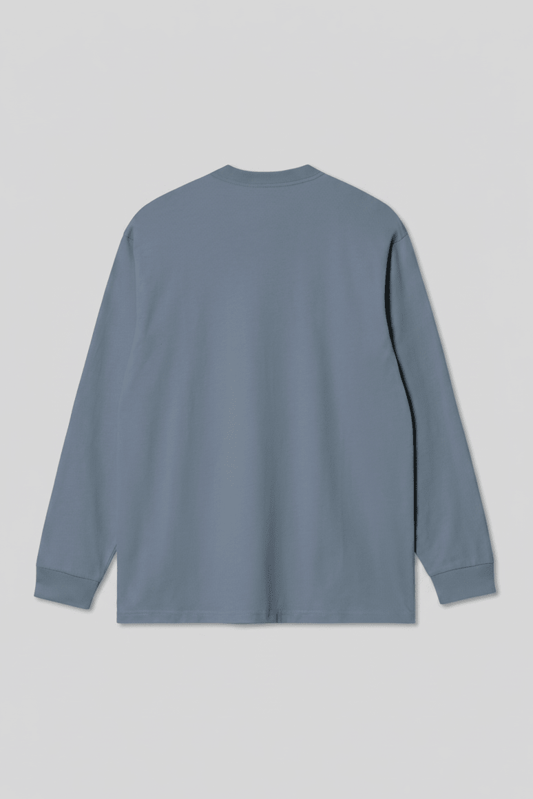 CARHARTT WIP-L/S Chase T-Shirt-Icesheet Gold-BACKYARD
