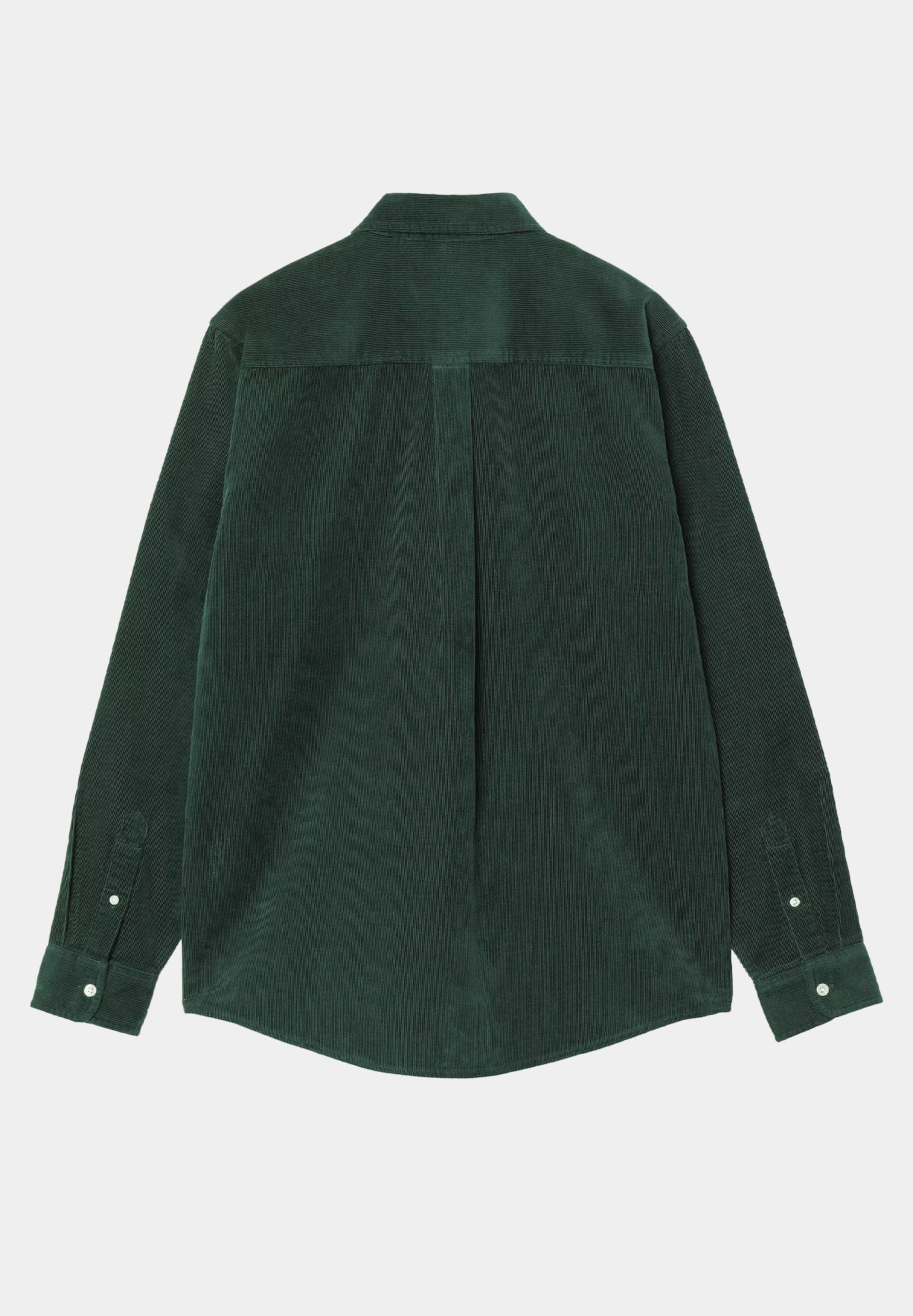 CARHARTT WIP - L/S Madison Fine Cord Shirt - Conifer Wax - BACKYARD