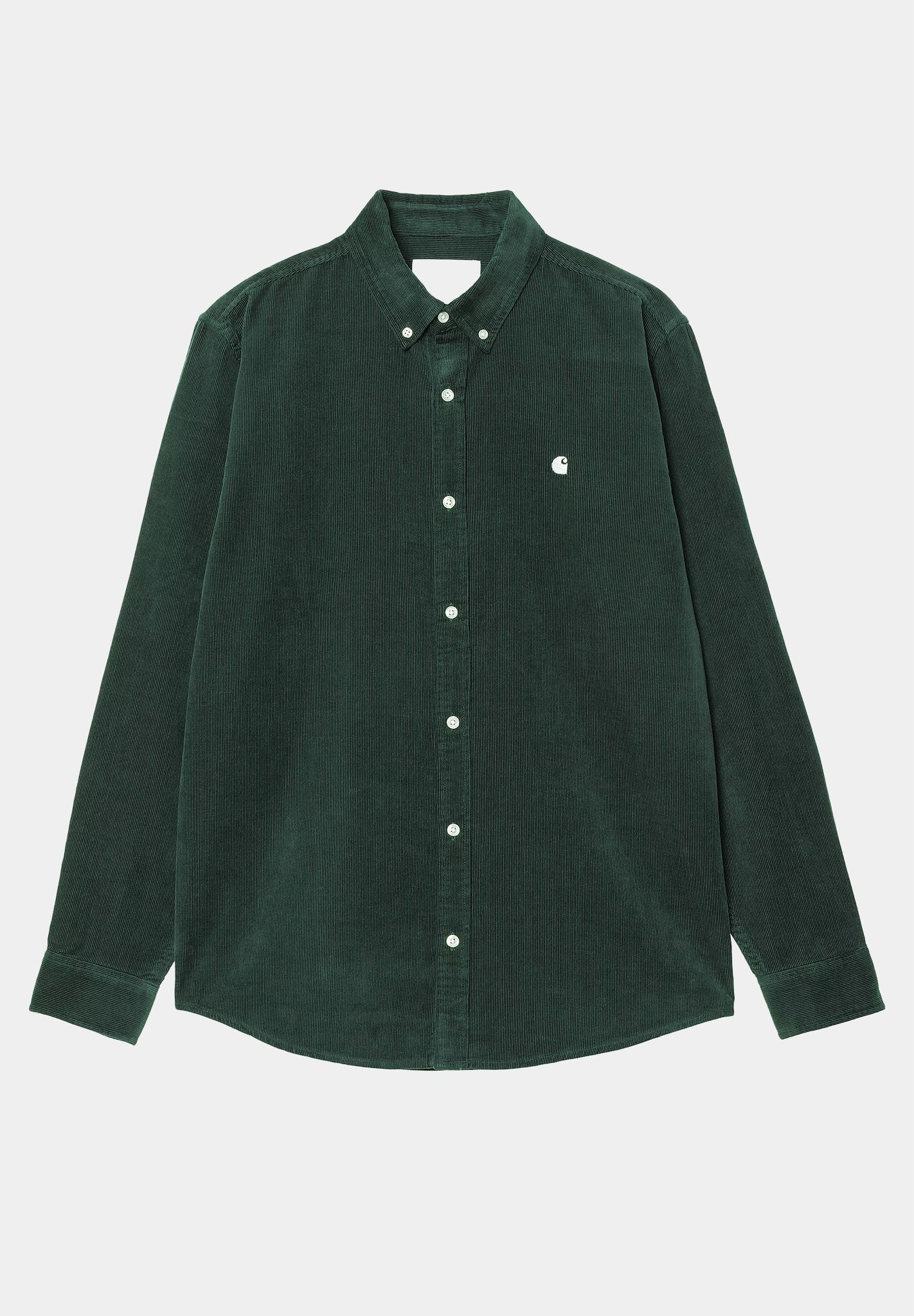 CARHARTT WIP - L/S Madison Fine Cord Shirt - Conifer Wax - BACKYARD