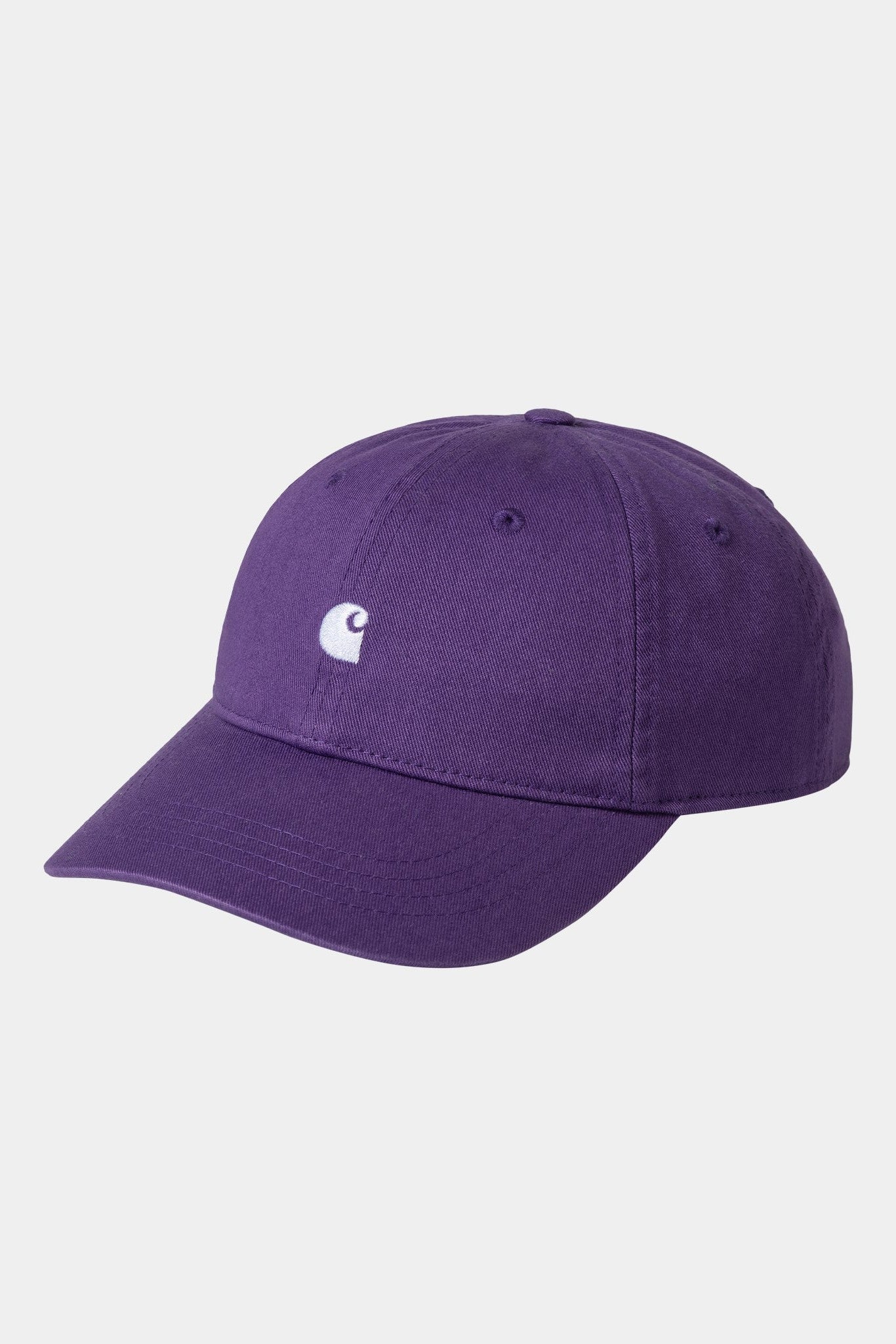 CARHARTT WIP - Madison Logo Cap - Huckleberry White - BACKYARD
