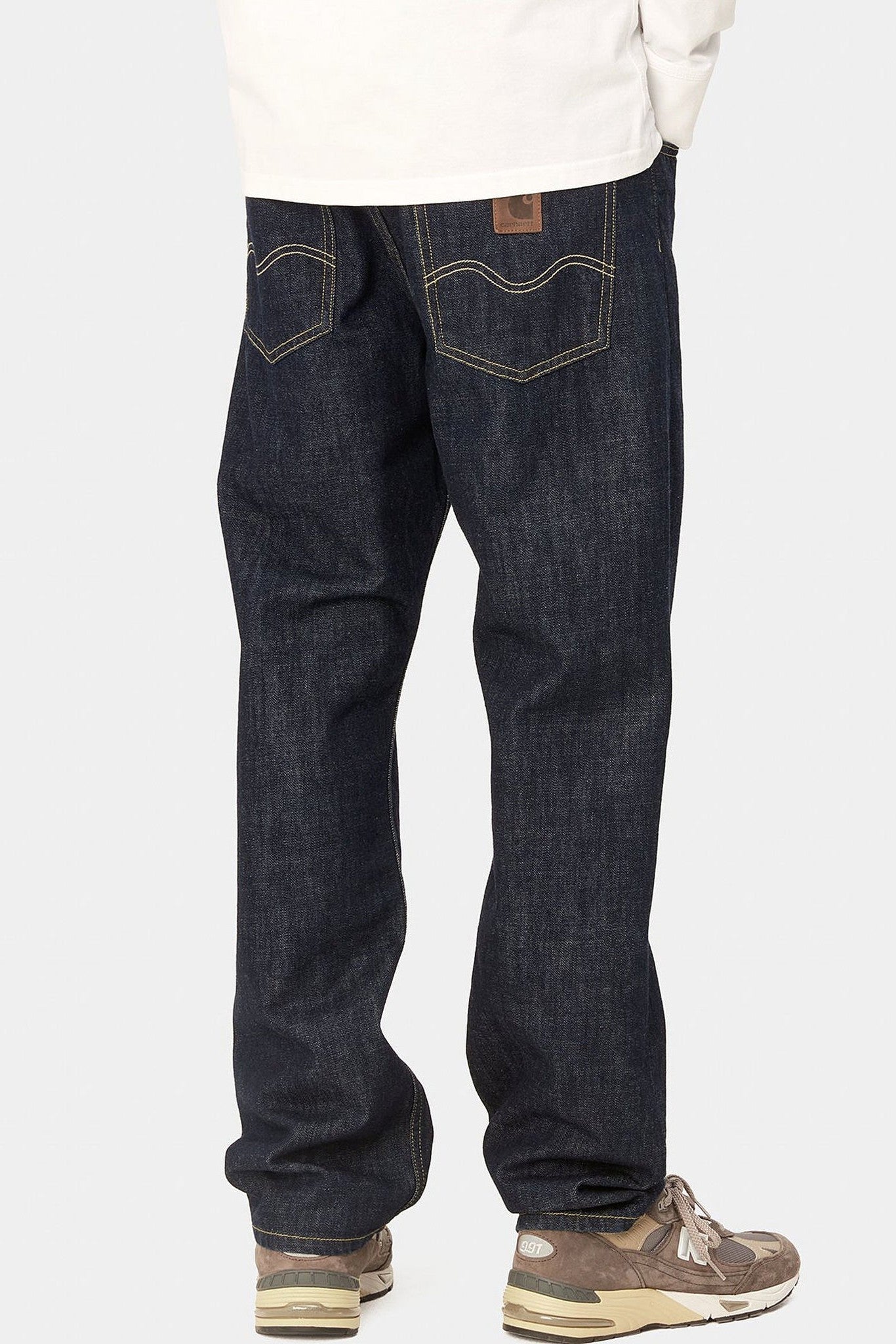CARHARTT WIP - Marlow Pant - Blue Rinsed - BACKYARD