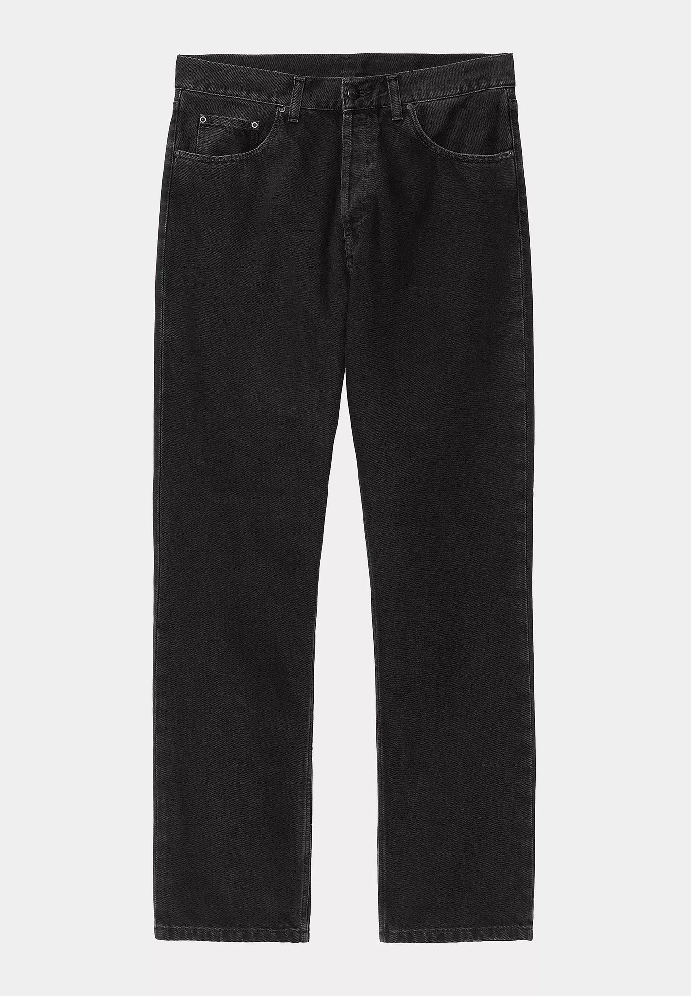 CARHARTT WIP - Nolan Pant - Black Stone Washed - BACKYARD