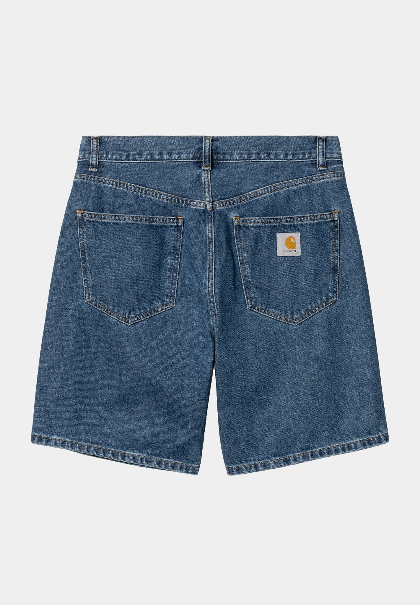 CARHARTT WIP-Nolan Short-Blue Heavy Stone Wash-BACKYARD