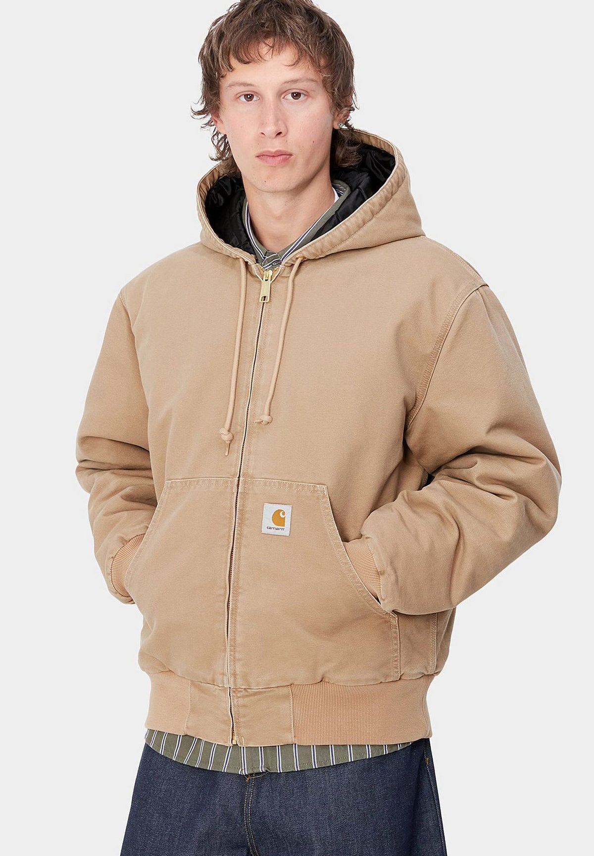 Carhartt WIP OG Active Jacket, Peanut Aged Canvas