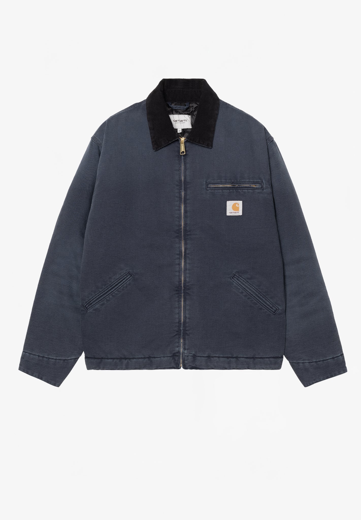 CARHARTT WIP - OG Detroit Jacket - Dark Navy Black Stone Canvas - BACKYARD