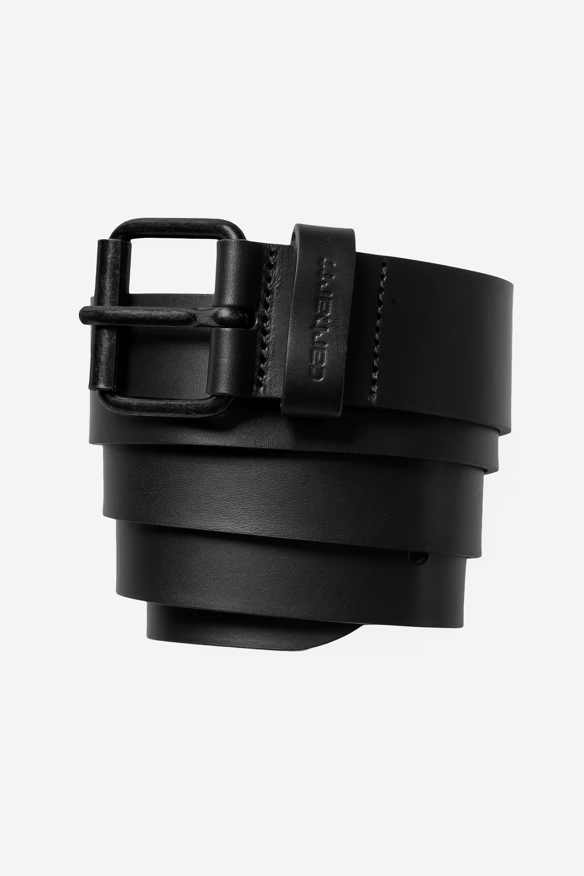 Script Belt Leather