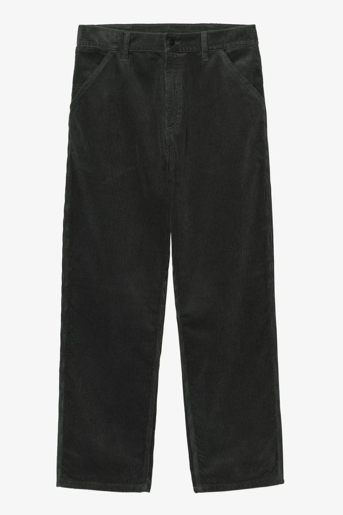CARHARTT WIP-Simple Pant Cord-Raven Rinsed-BACKYARD