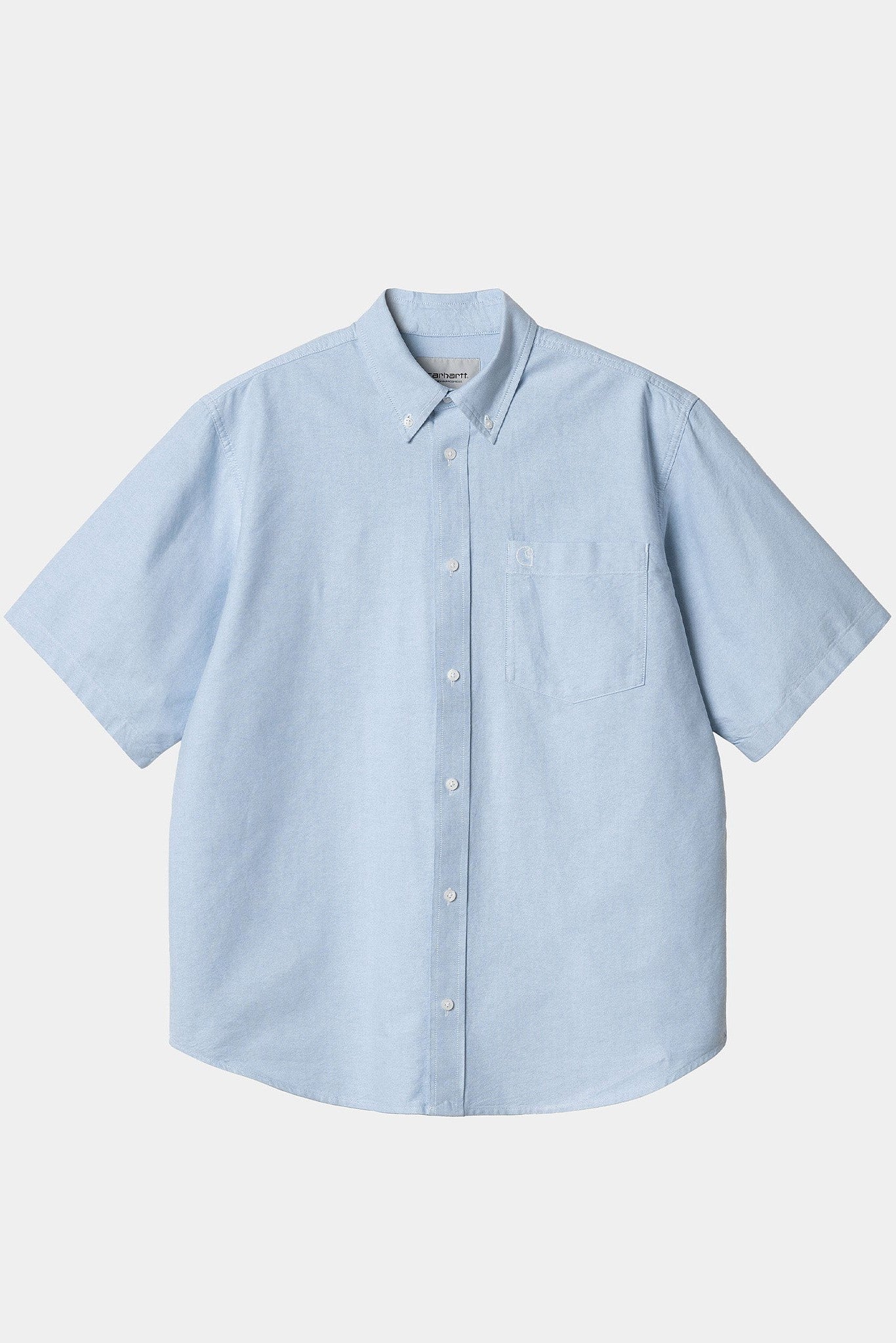 CARHARTT WIP - S/S Braxton Shirt - Bleach Wax - BACKYARD