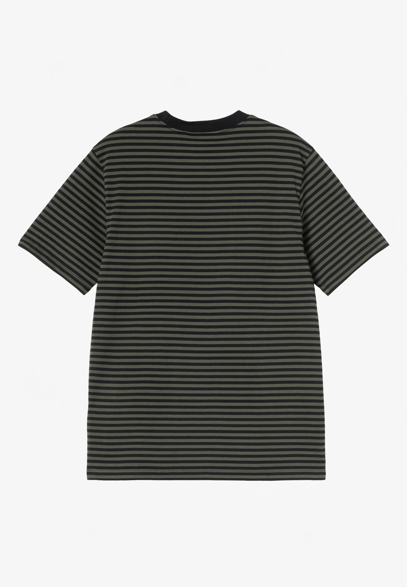 CARHARTT WIP - S/S Verner Pocket T-Shirt - Verner Stripe Black Opuntia - BACKYARD