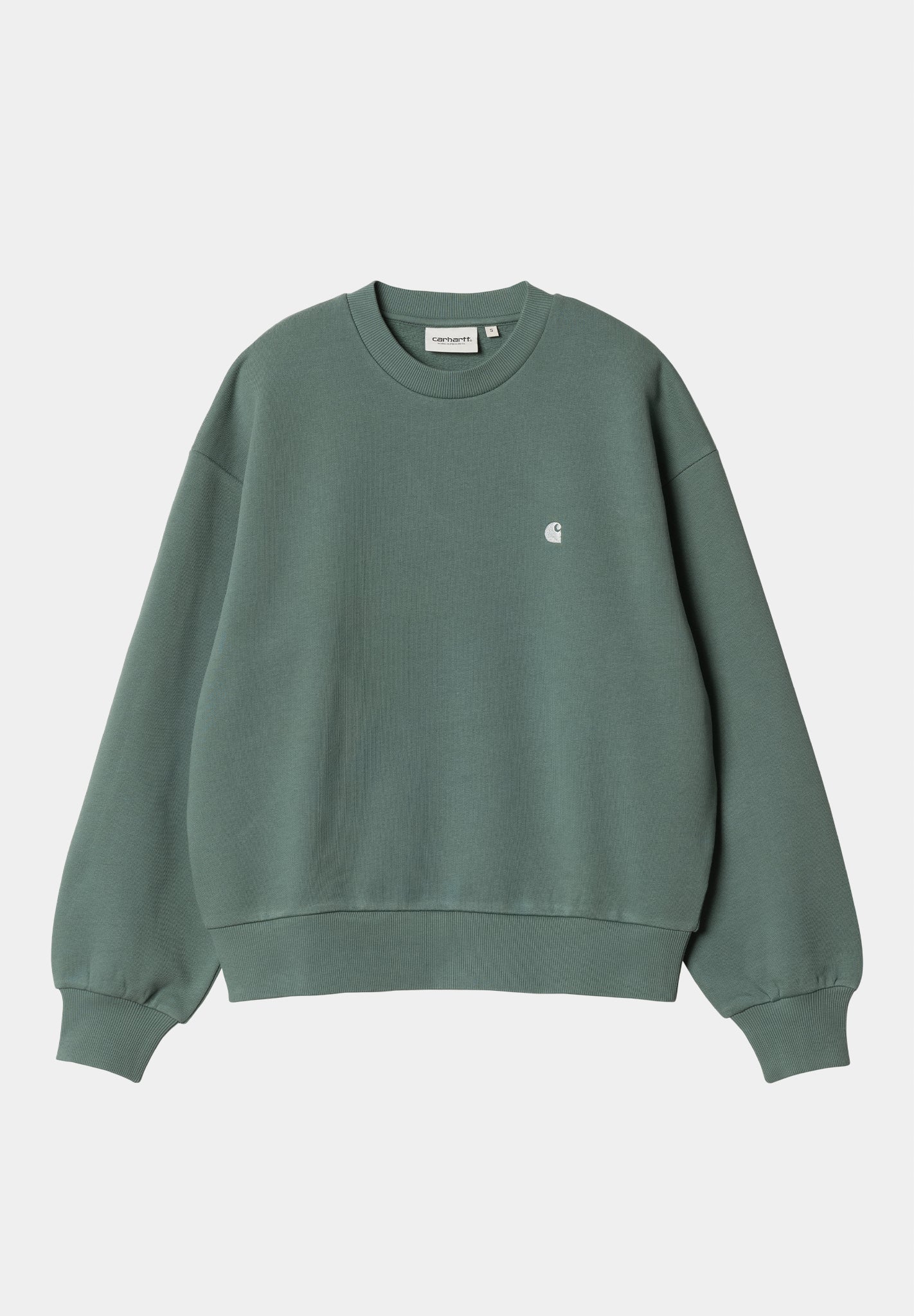 CARHARTT WIP - W' Casey Sweatshirt - Silver Pine Silver - BACKYARD