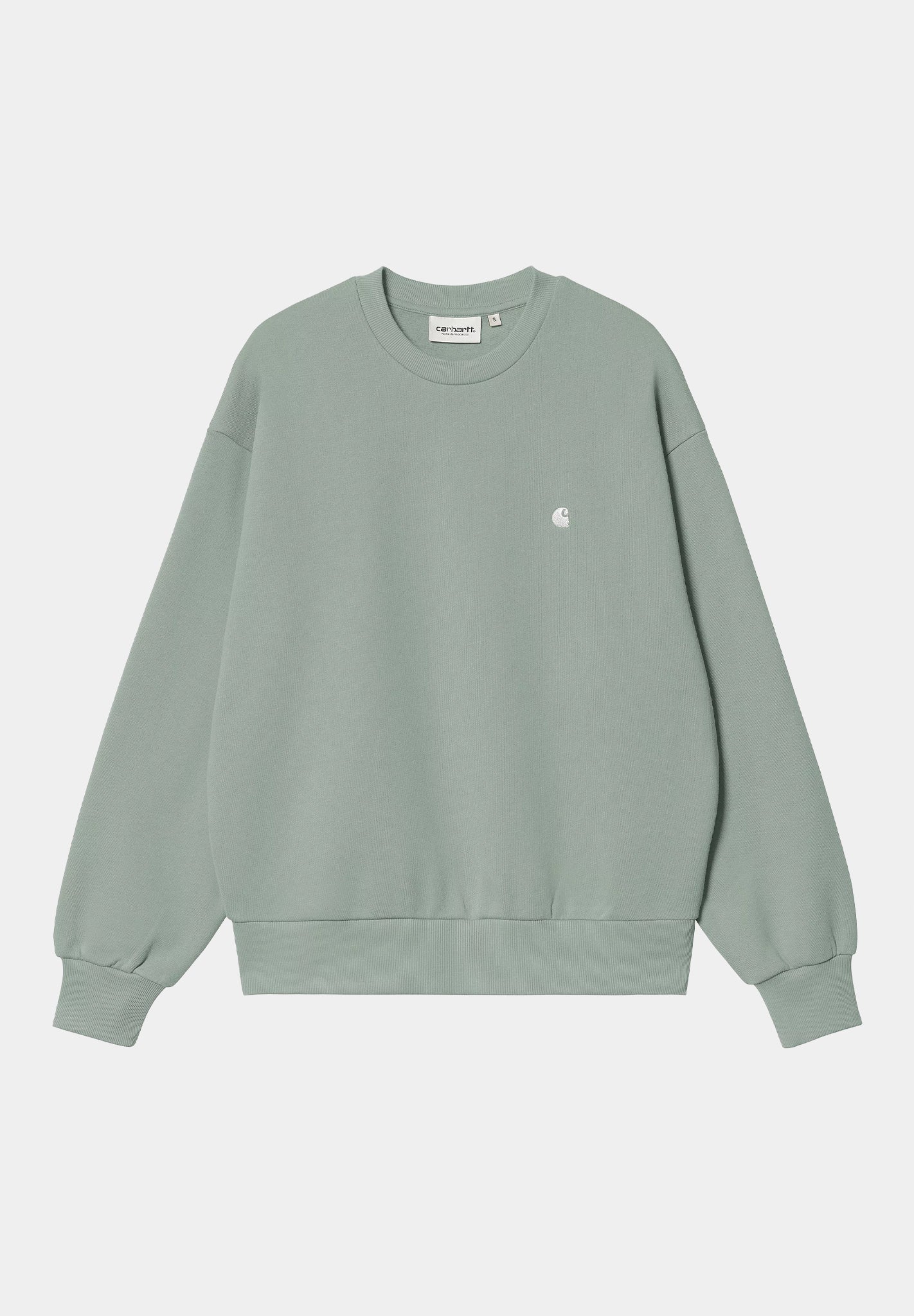 CARHARTT WIP - W' Casey Sweatshirt - Frosted Green Silver - BACKYARD