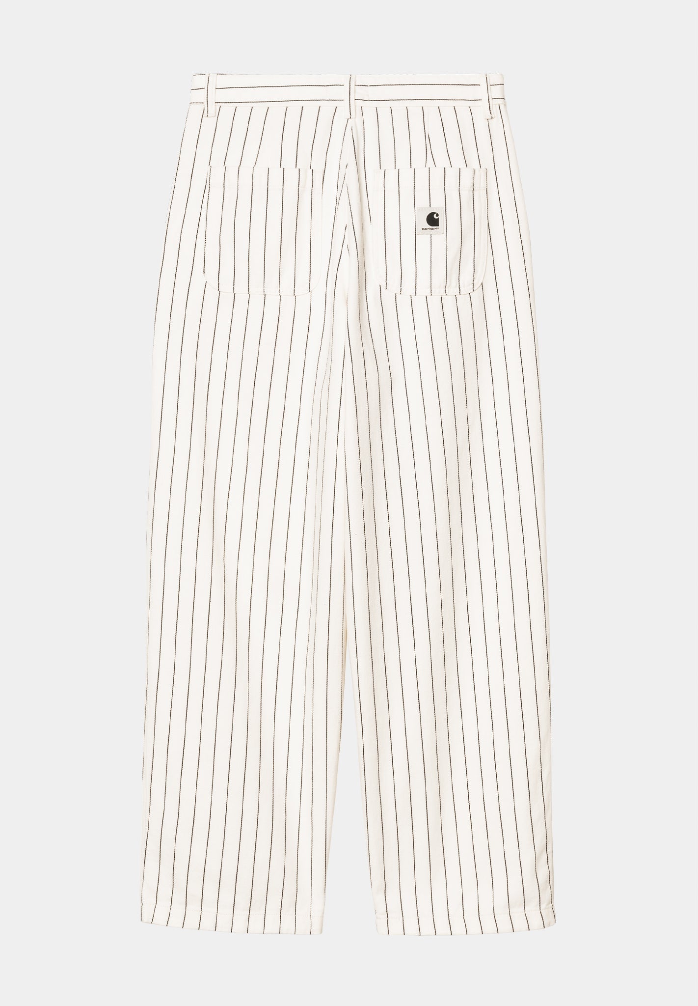 CARHARTT WIP - W' Hendry Pant - Seaton Stripe Wax Dark Navy - BACKYARD
