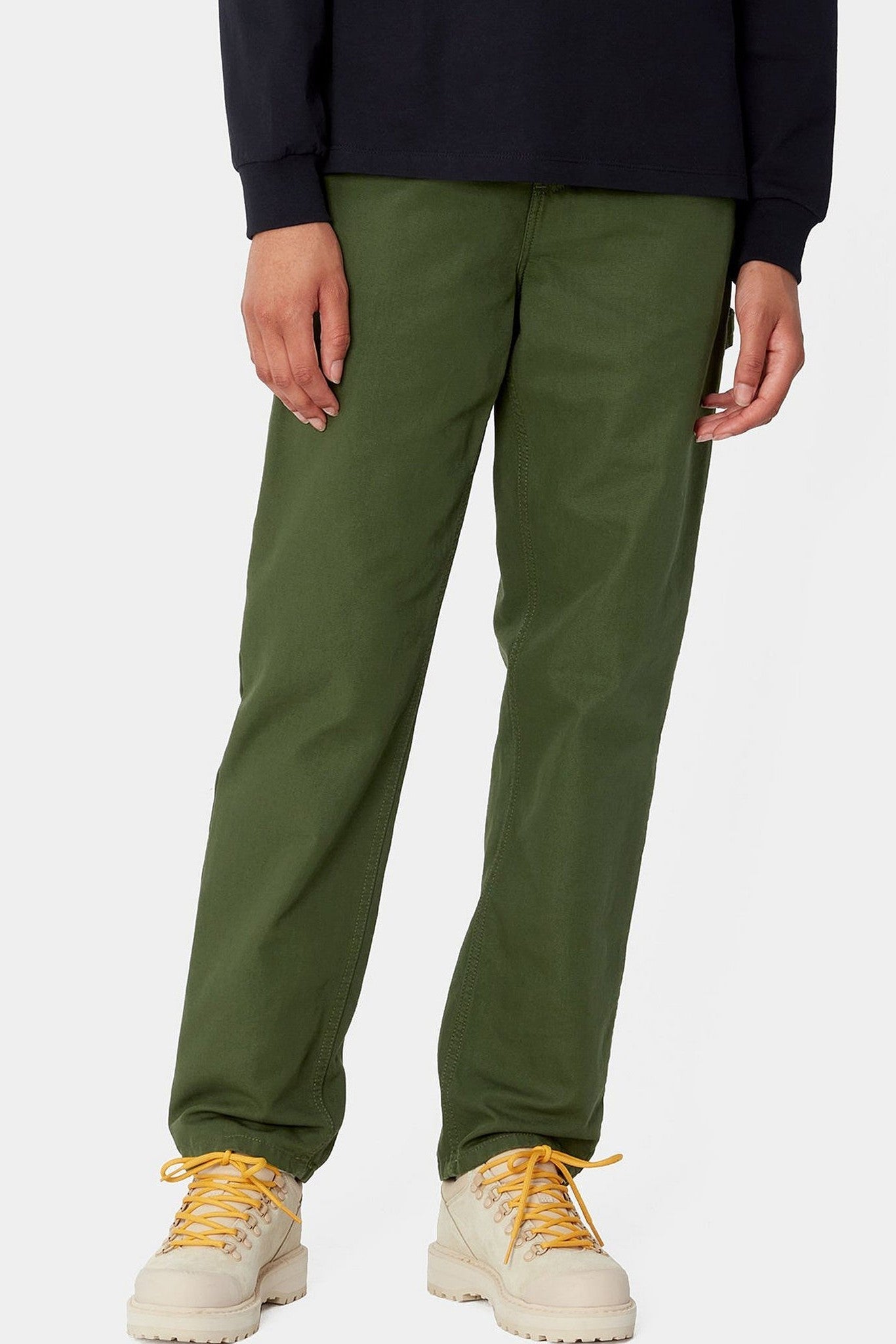 CARHARTT WIP - W' Pierce Pant - Tarragon Rinsed - BACKYARD