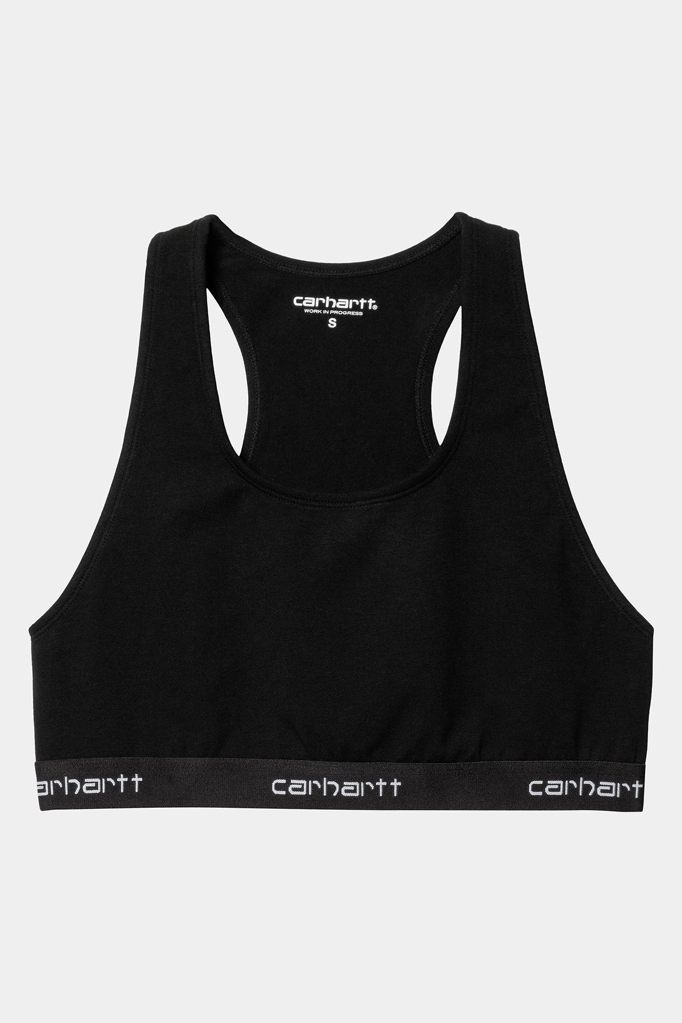 CARHARTT WIP - W' Script Racer Tank - Black - BACKYARD