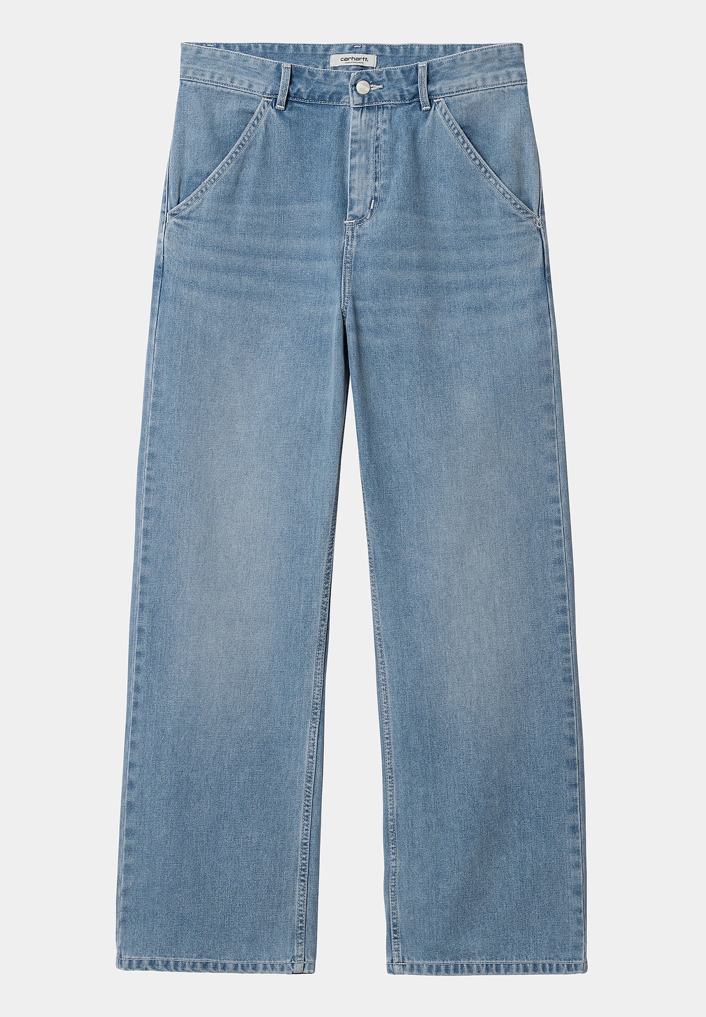 CARHARTT WIP - W' Simple Pant - Blue Light True Washed - BACKYARD