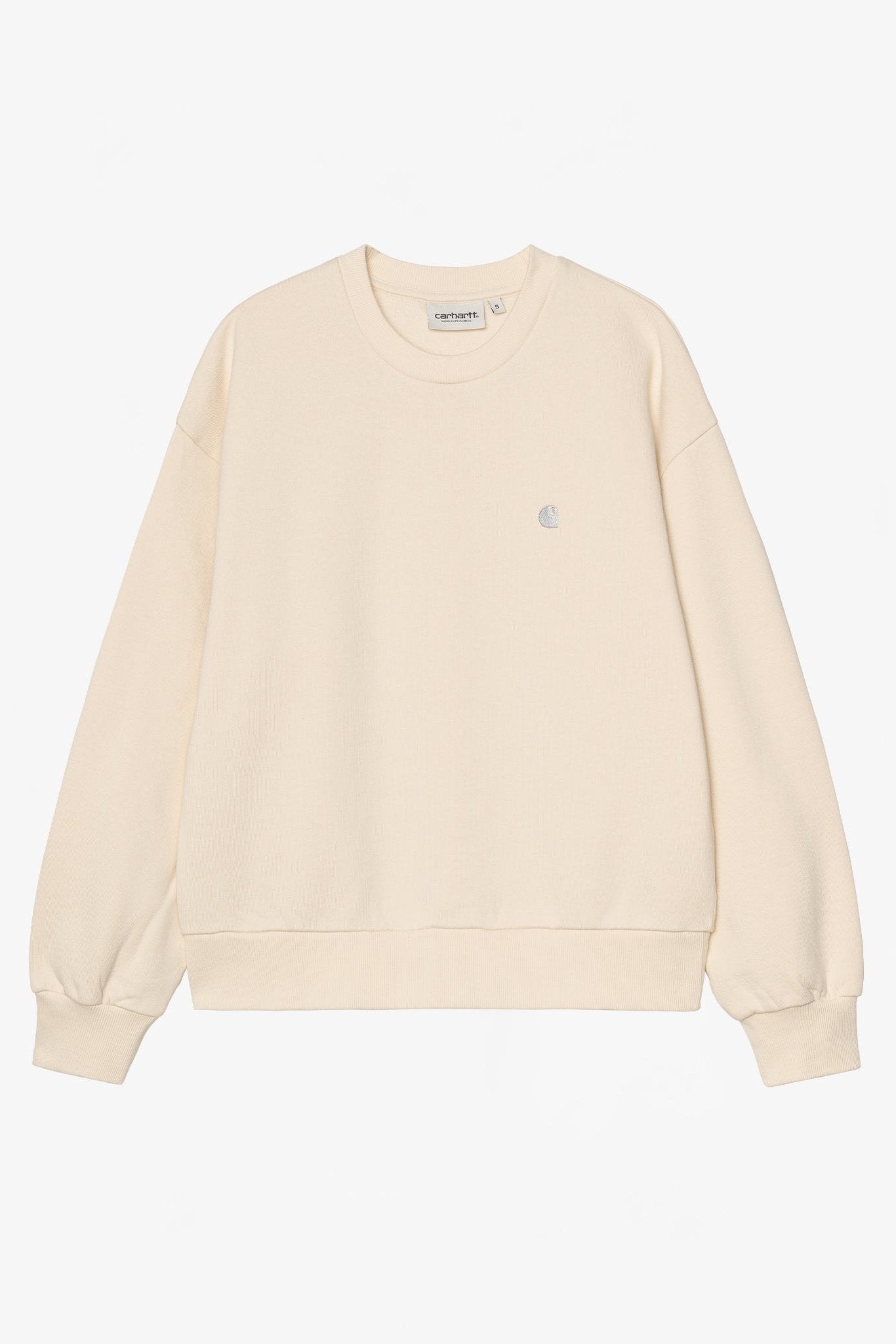 CARHARTT WIP - Women W' Casey Sweatshirt - Cinnerus Silver - BACKYARD