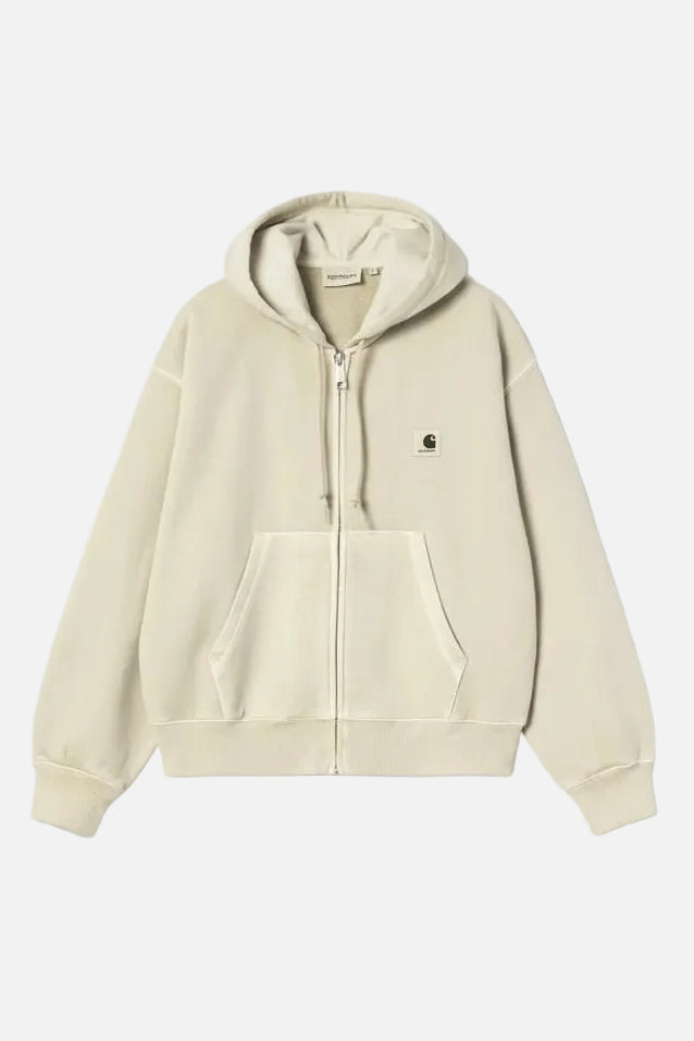 CARHARTT WIP - Women W' Hooded Nelson Jacket - Stone Garment Dyed - BACKYARD