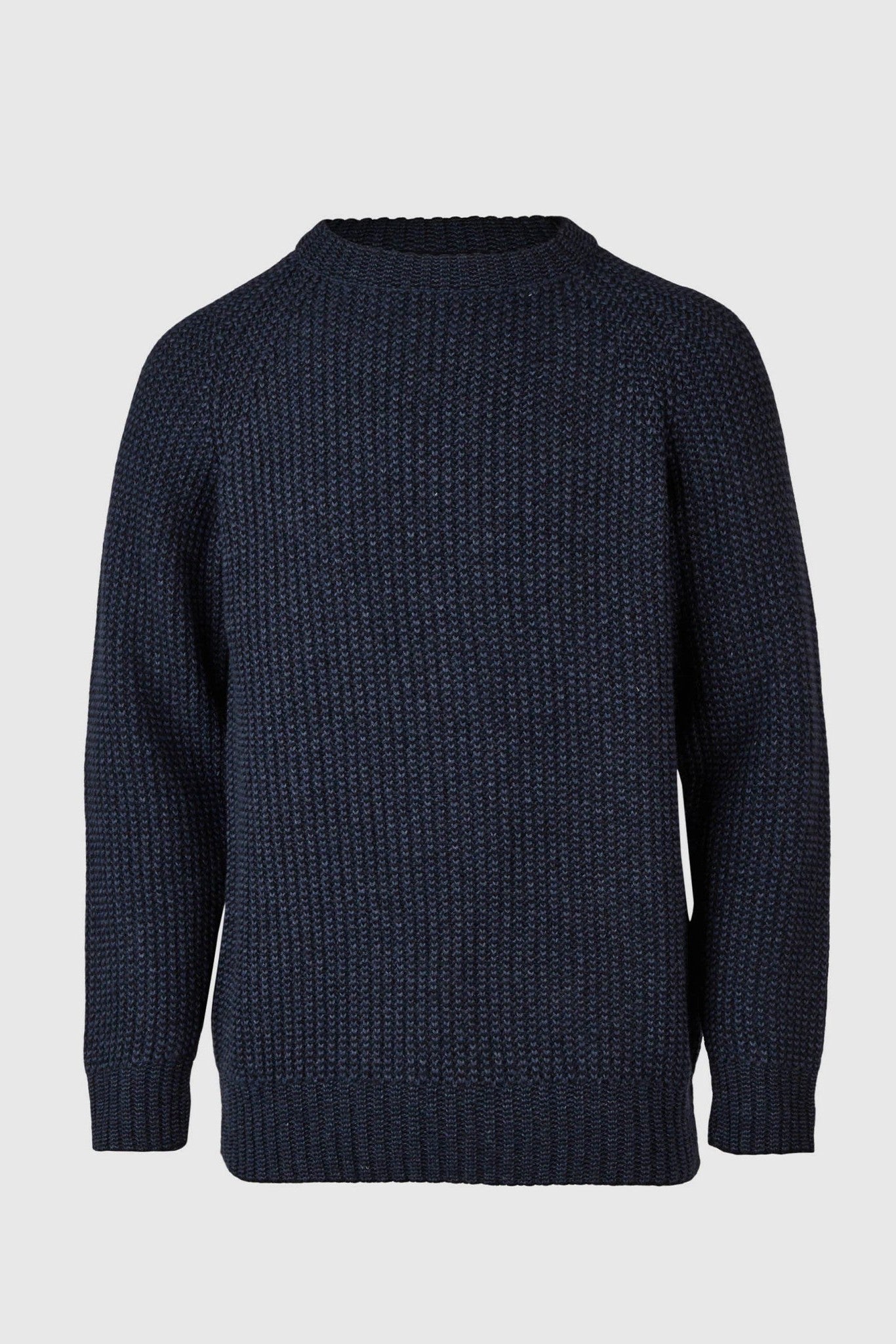 CLEPTOMANICX - Big Ben Crewneck - Navy - BACKYARD