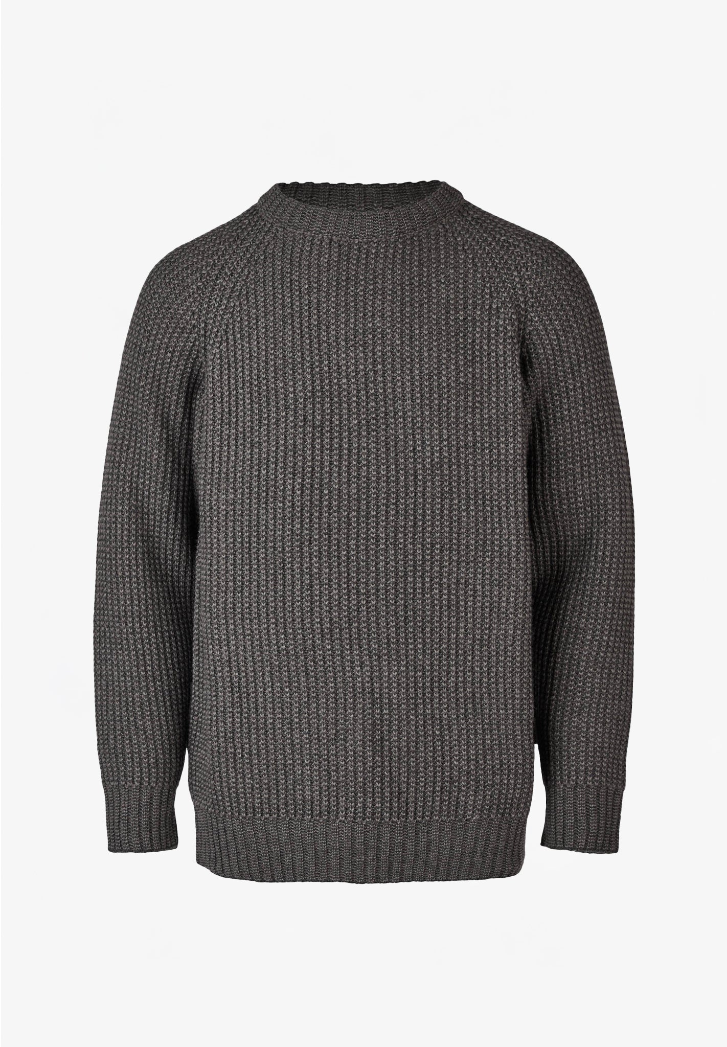 CLEPTOMANICX - Big Ben Crewneck - Lava Smoke - BACKYARD