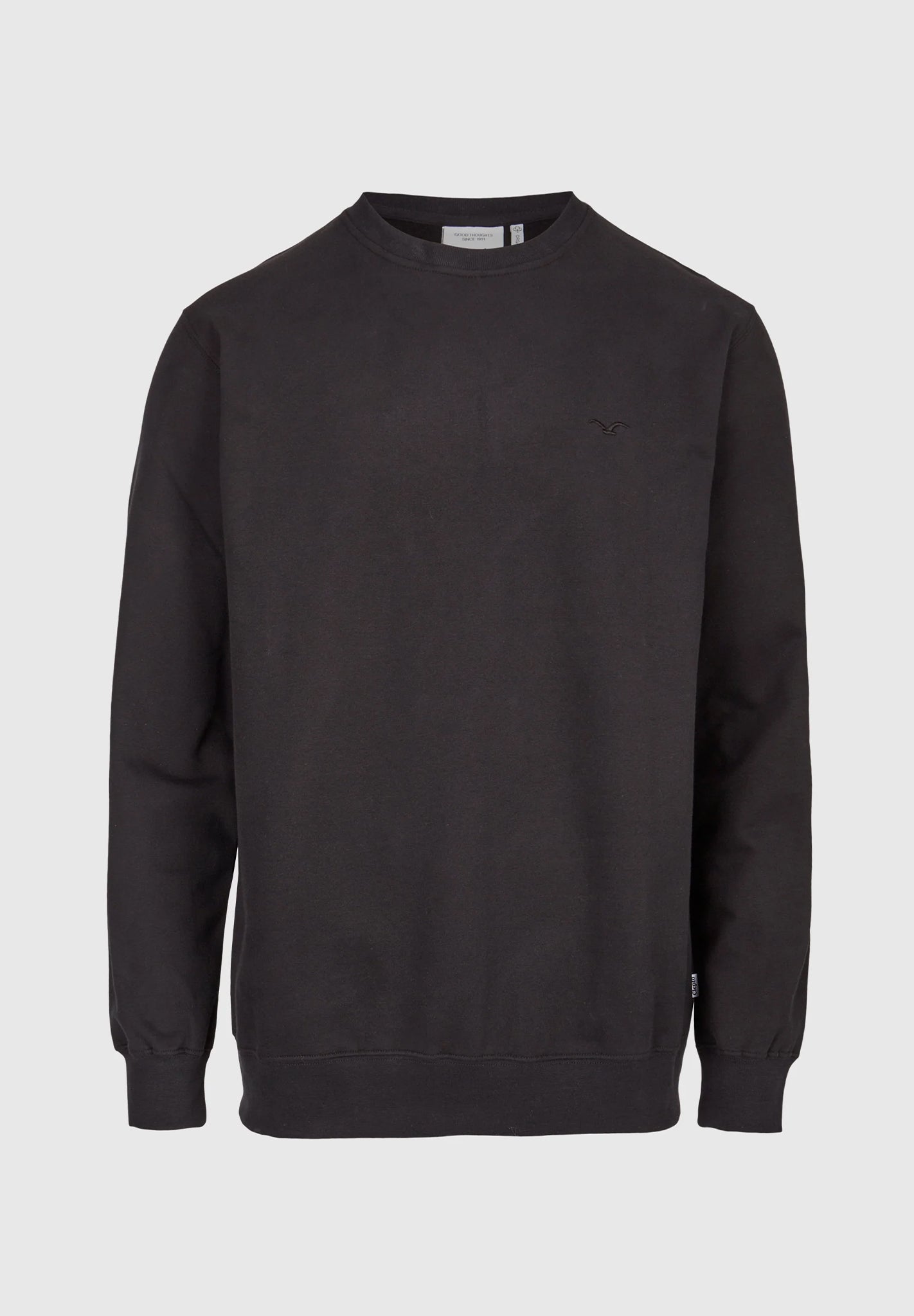 CLEPTOMANICX - Ligull Crewneck - Black - BACKYARD