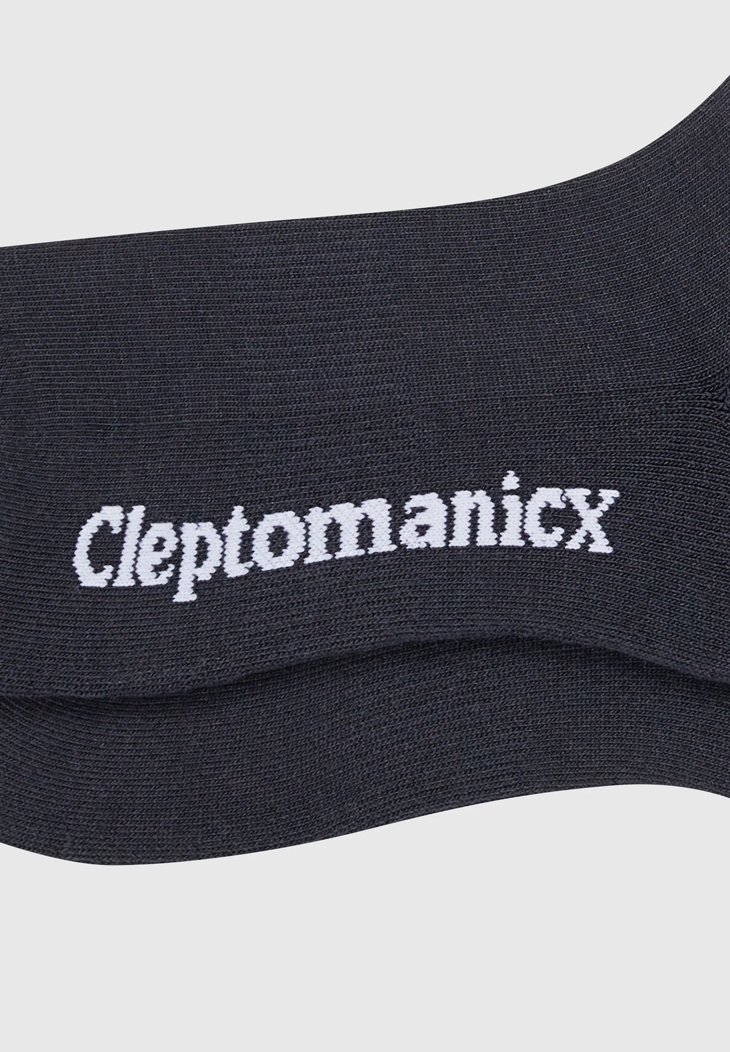 CLEPTOMANICX - Ligull Socks - Blue Graphite - BACKYARD