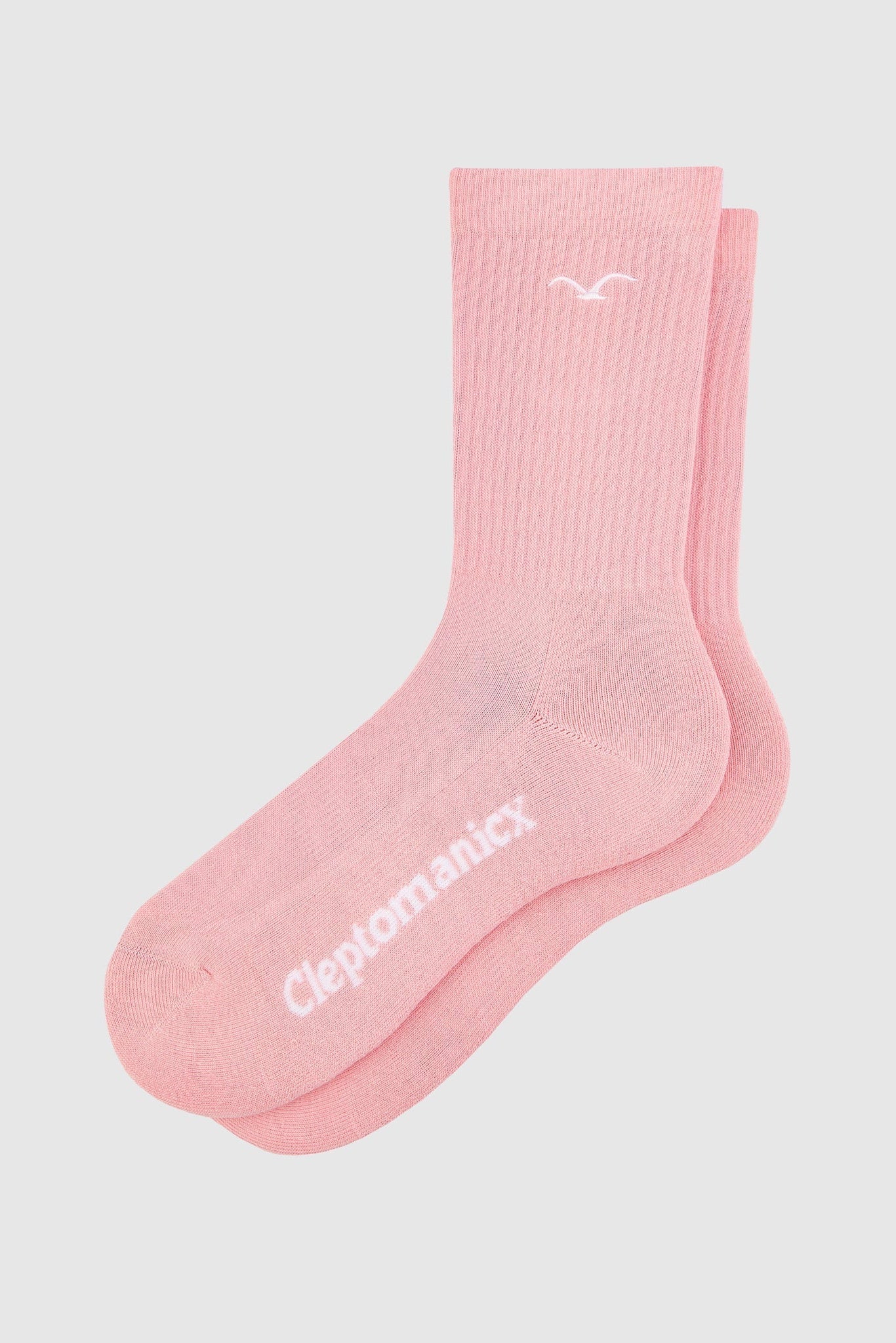 CLEPTOMANICX - Ligull Socks - Geranium Pink - BACKYARD