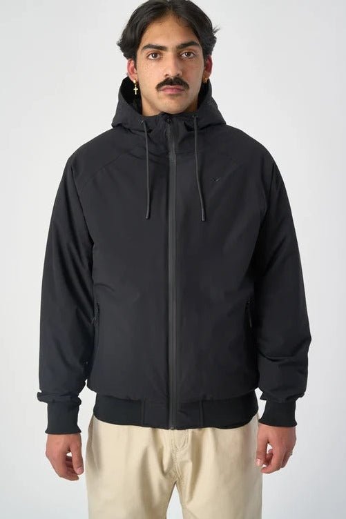 CLEPTOMANICX-Winter Jacket Simplist-Black-BACKYARD
