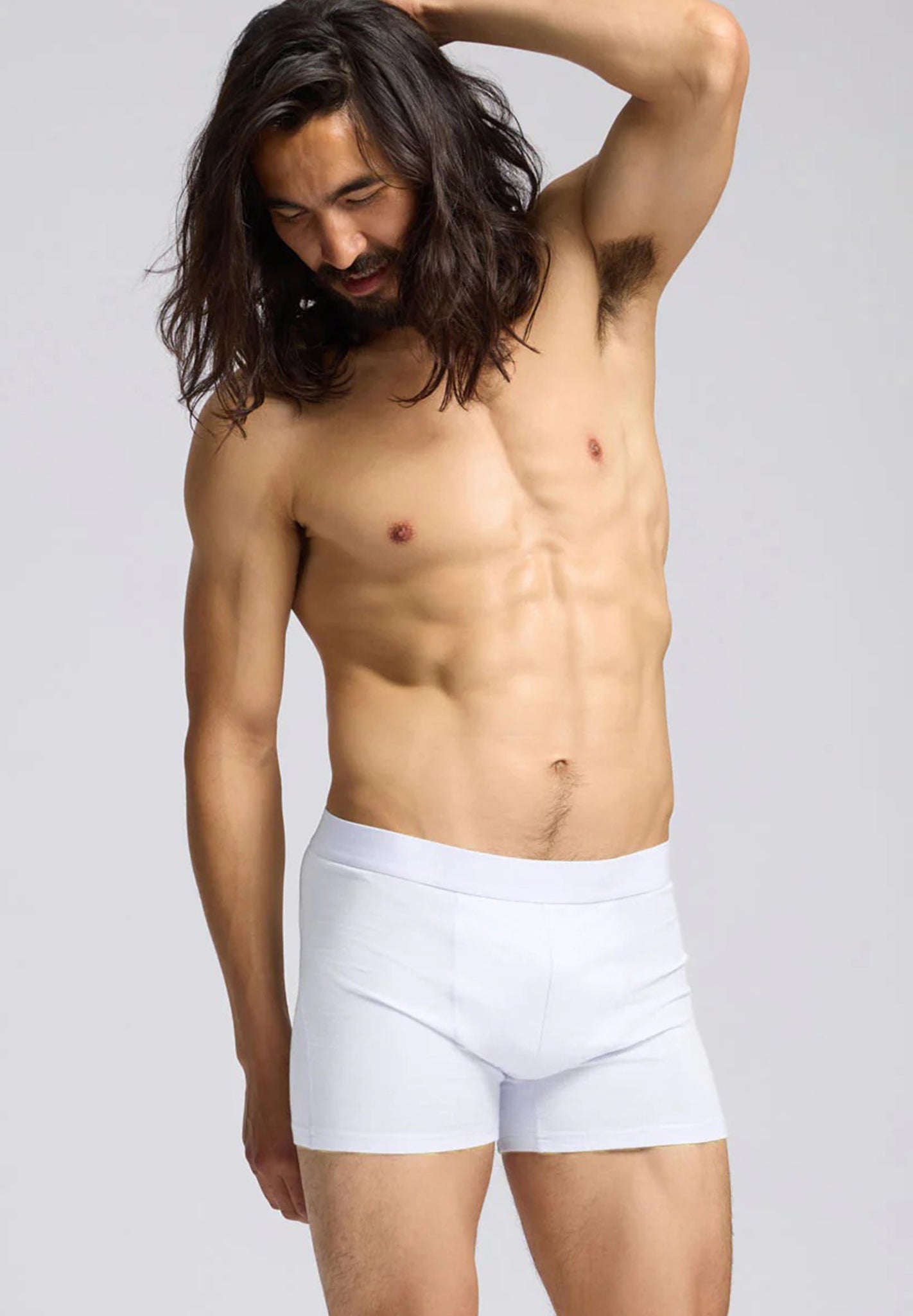 COLORFUL STANDARD - 3 Pack Organic Boxer Briefs - Optical White - BACKYARD