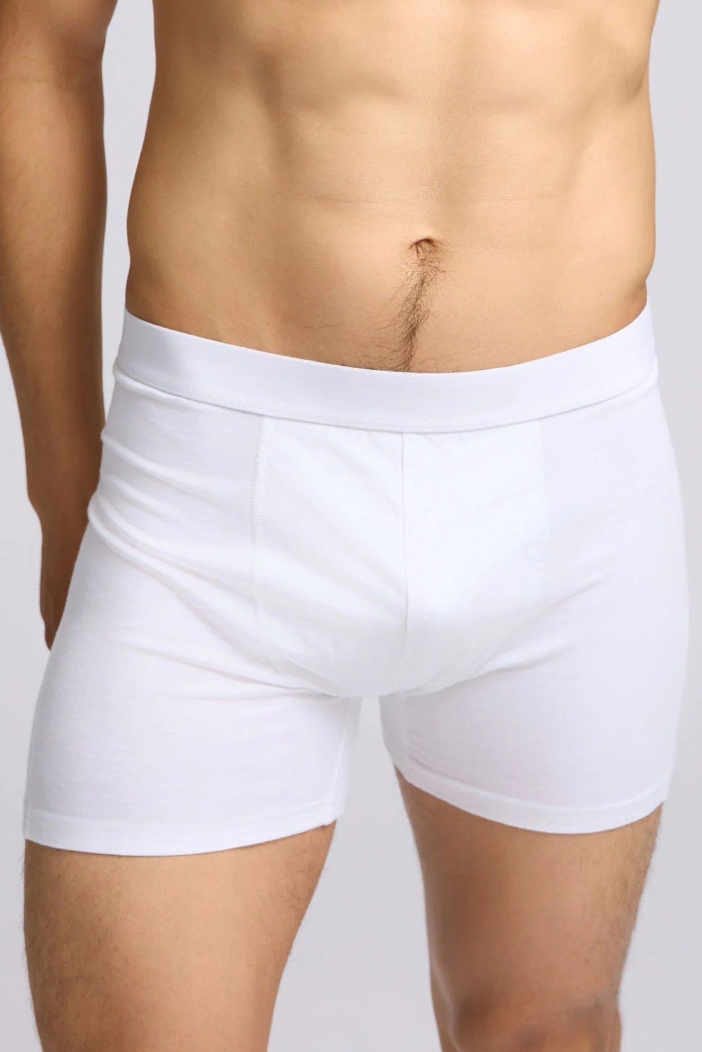 COLORFUL STANDARD - 3 Pack Organic Boxer Briefs - Optical White - BACKYARD