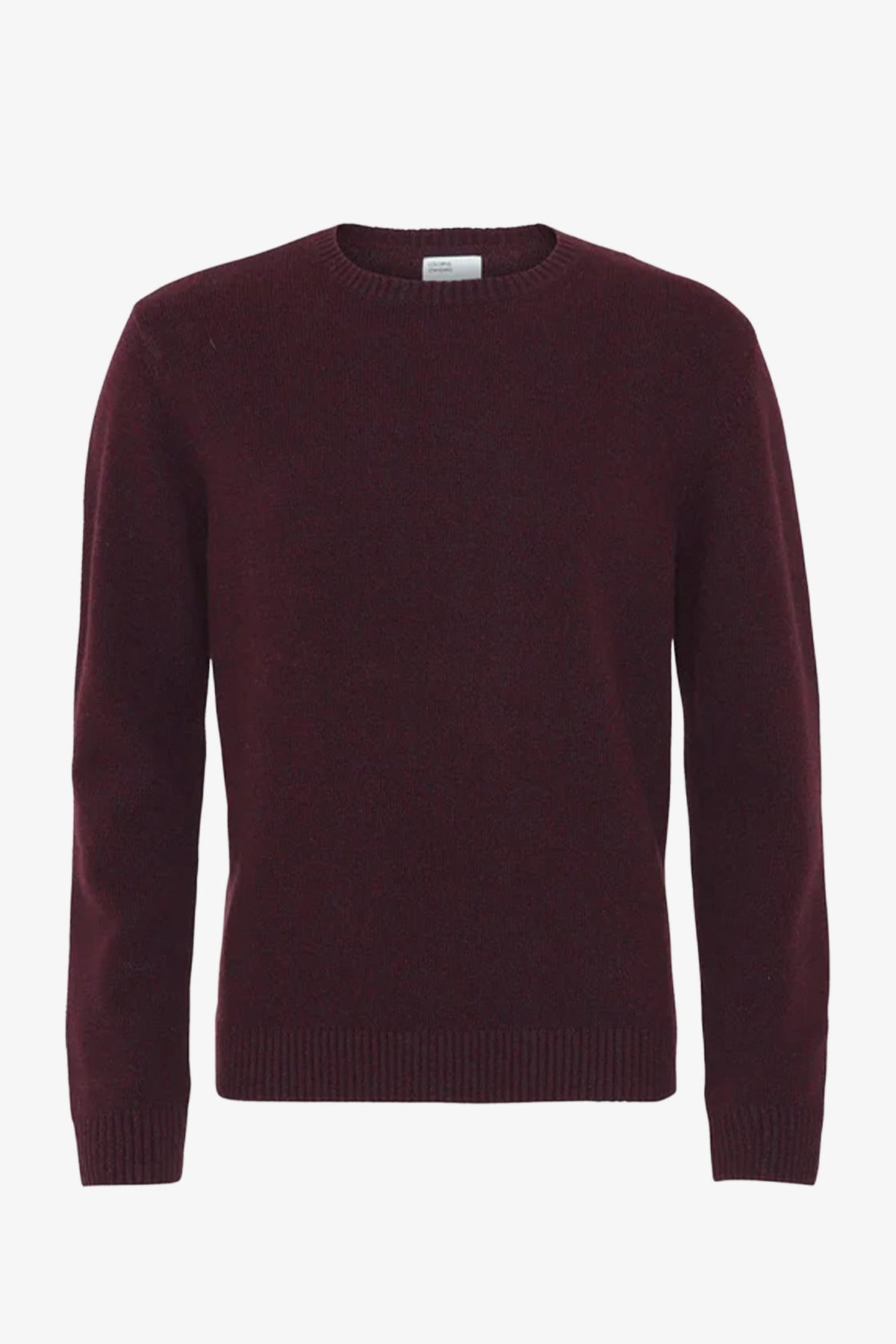 COLORFUL STANDARD - Classic Merino Wool Crew - Oxblood Red - BACKYARD