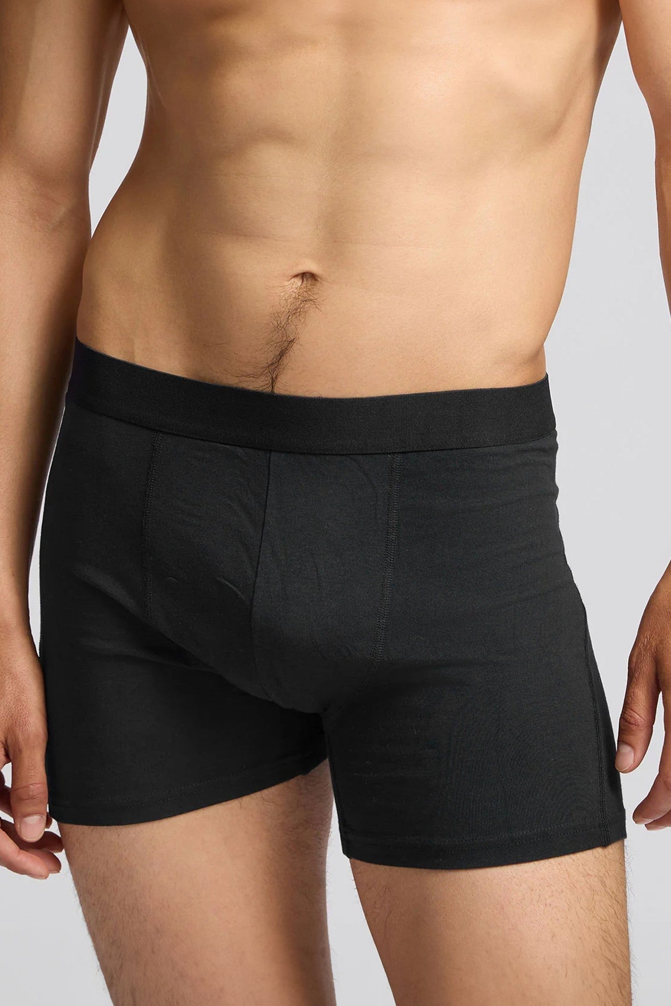 COLORFUL STANDARD - Classic Organic Boxer Briefs - Deep Black - BACKYARD