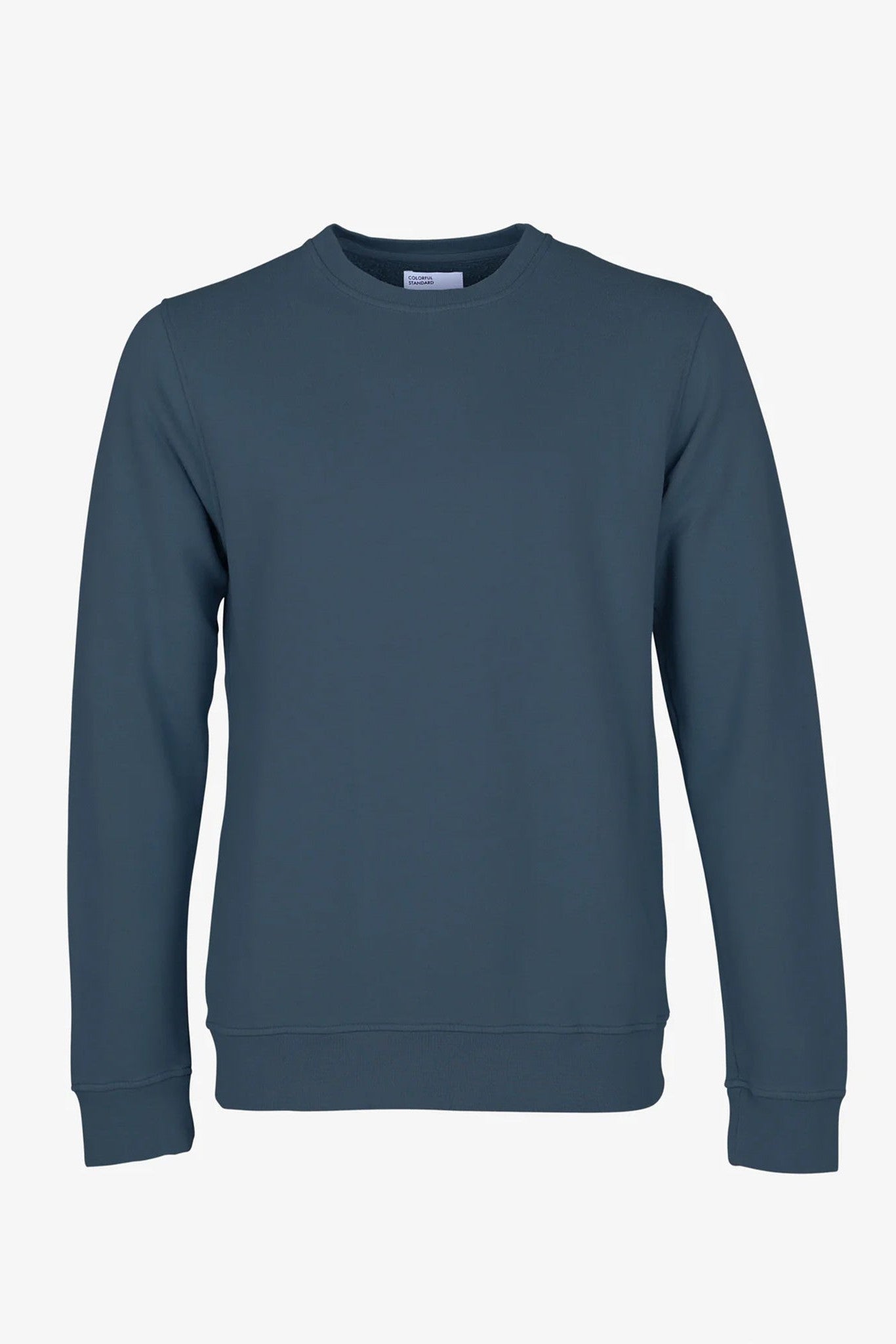 COLORFUL STANDARD - Classic Organic Crew - Petrol Blue - BACKYARD