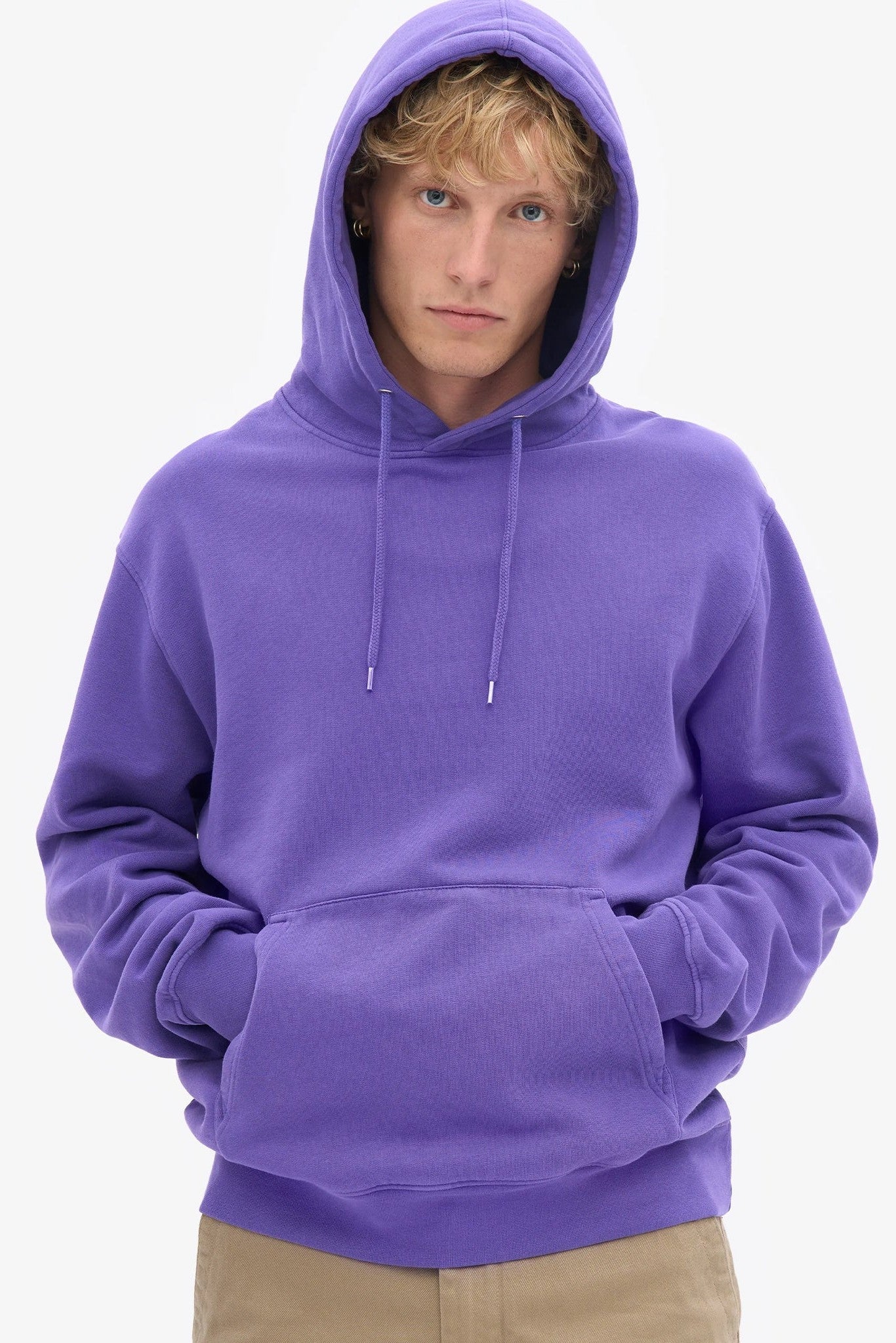 COLORFUL STANDARD - Classic Organic Hood - Ultra Violet - BACKYARD