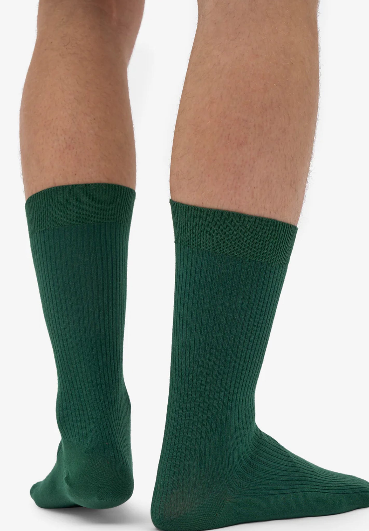 COLORFUL STANDARD - Classic Organic Sock - Emerald Green - BACKYARD