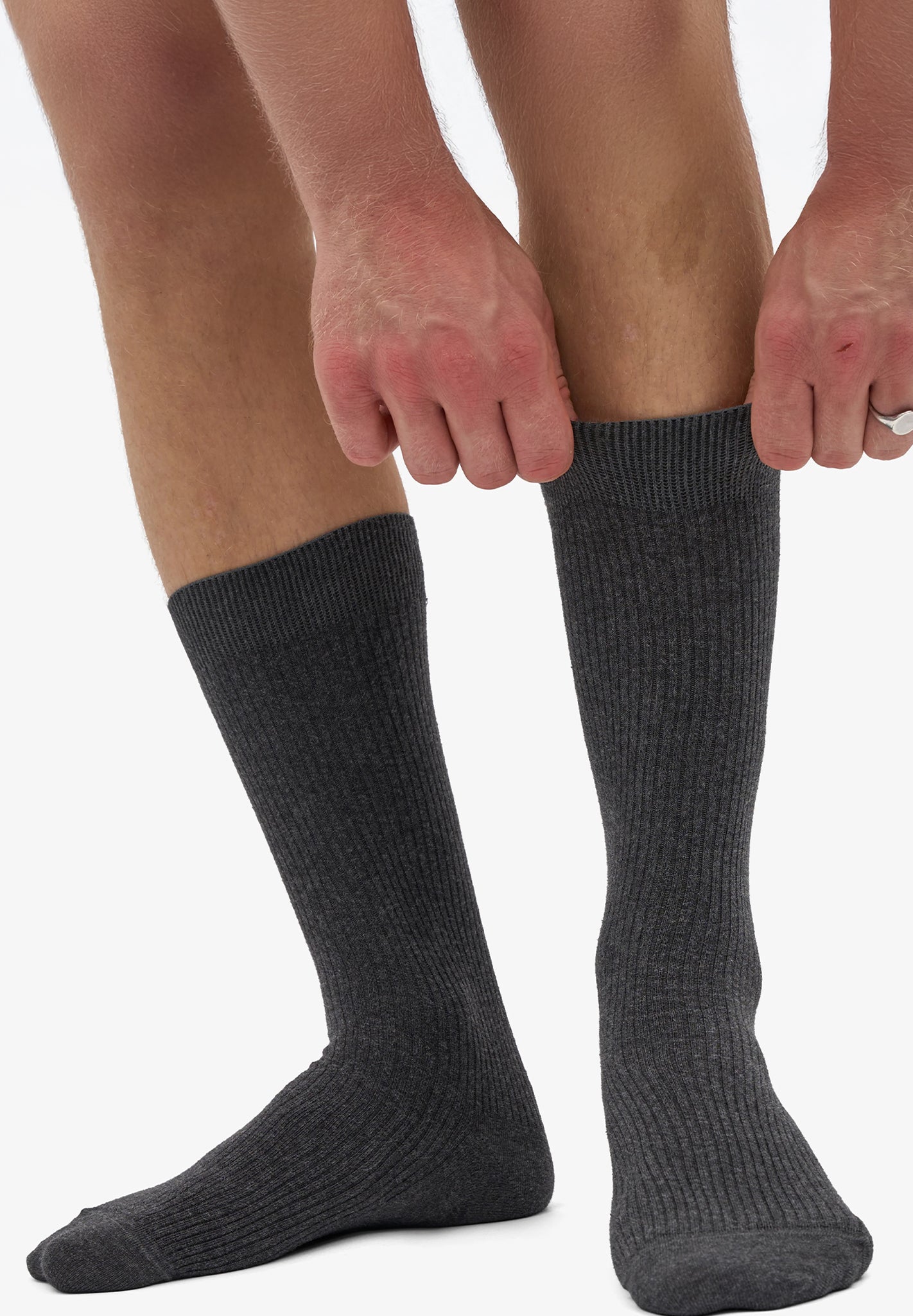 COLORFUL STANDARD - Classic Organic Sock - Lava Grey - BACKYARD