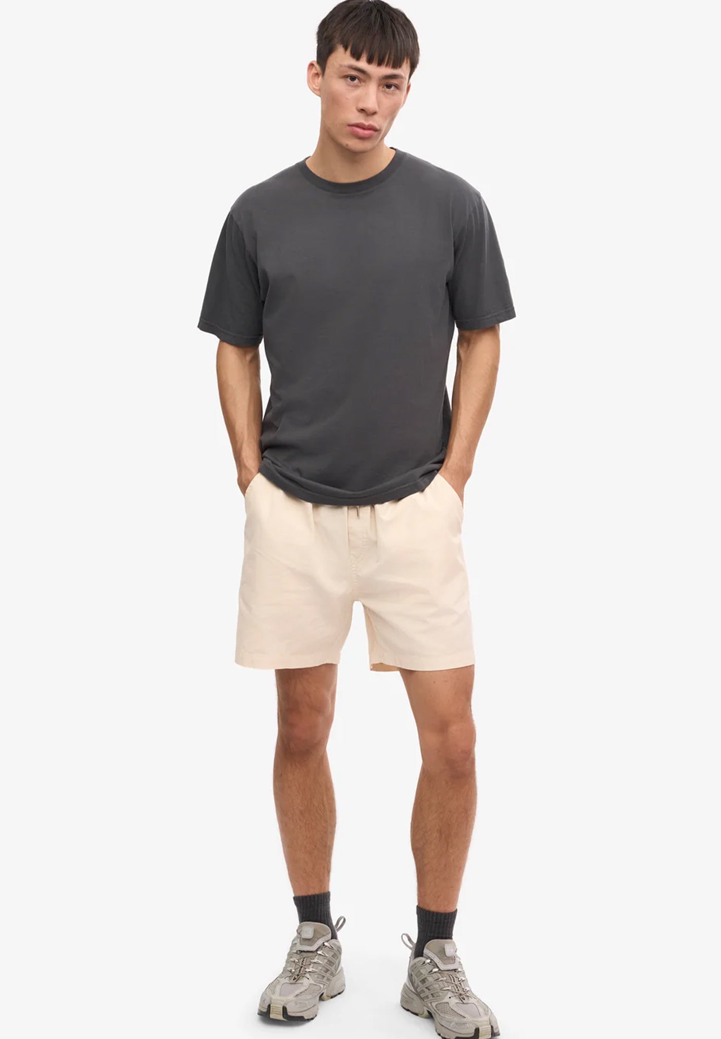 COLORFUL STANDARD - Classic Organic Tee - Lava Grey - BACKYARD