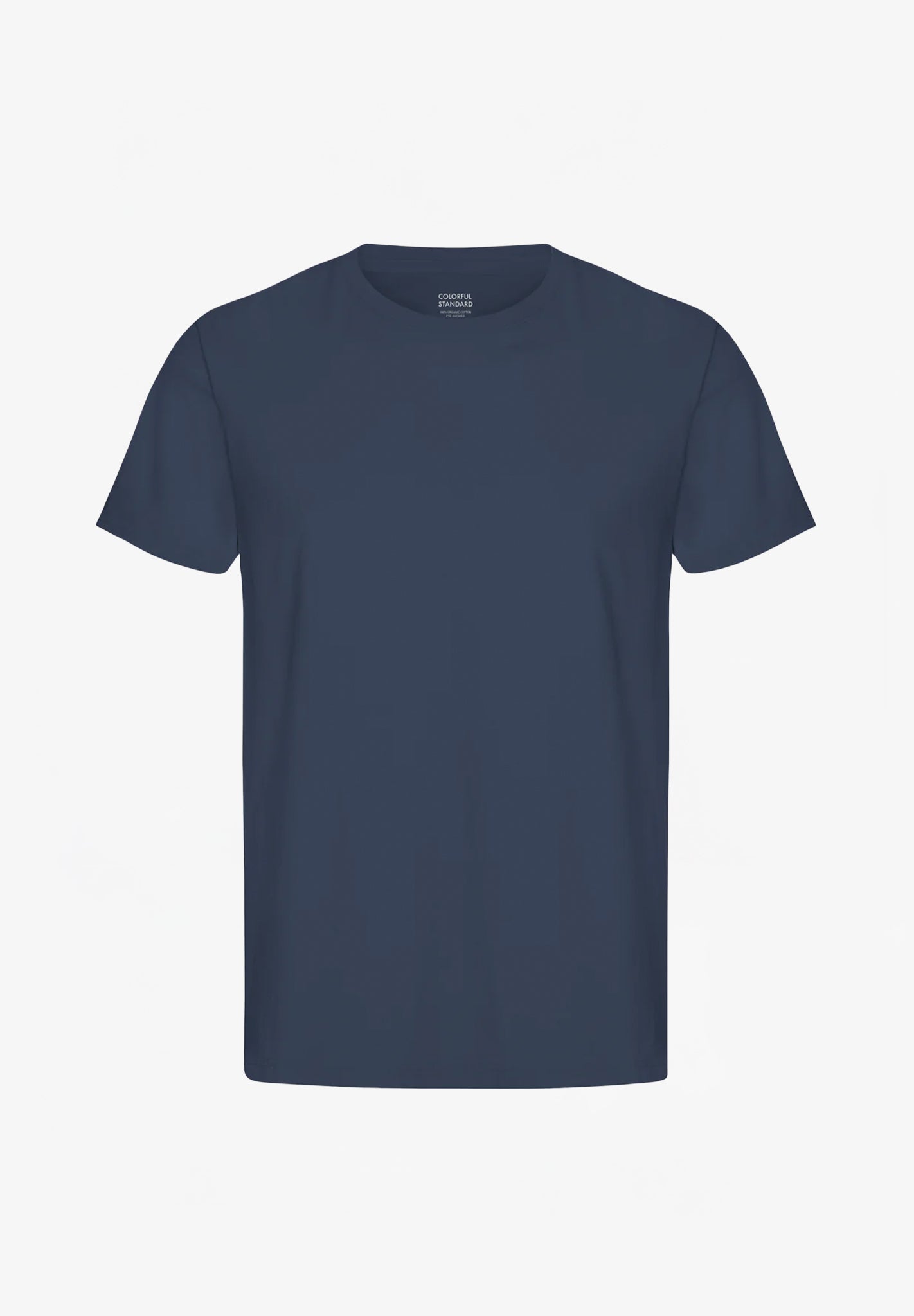 COLORFUL STANDARD - Classic Organic Tee - Navy Blue - BACKYARD