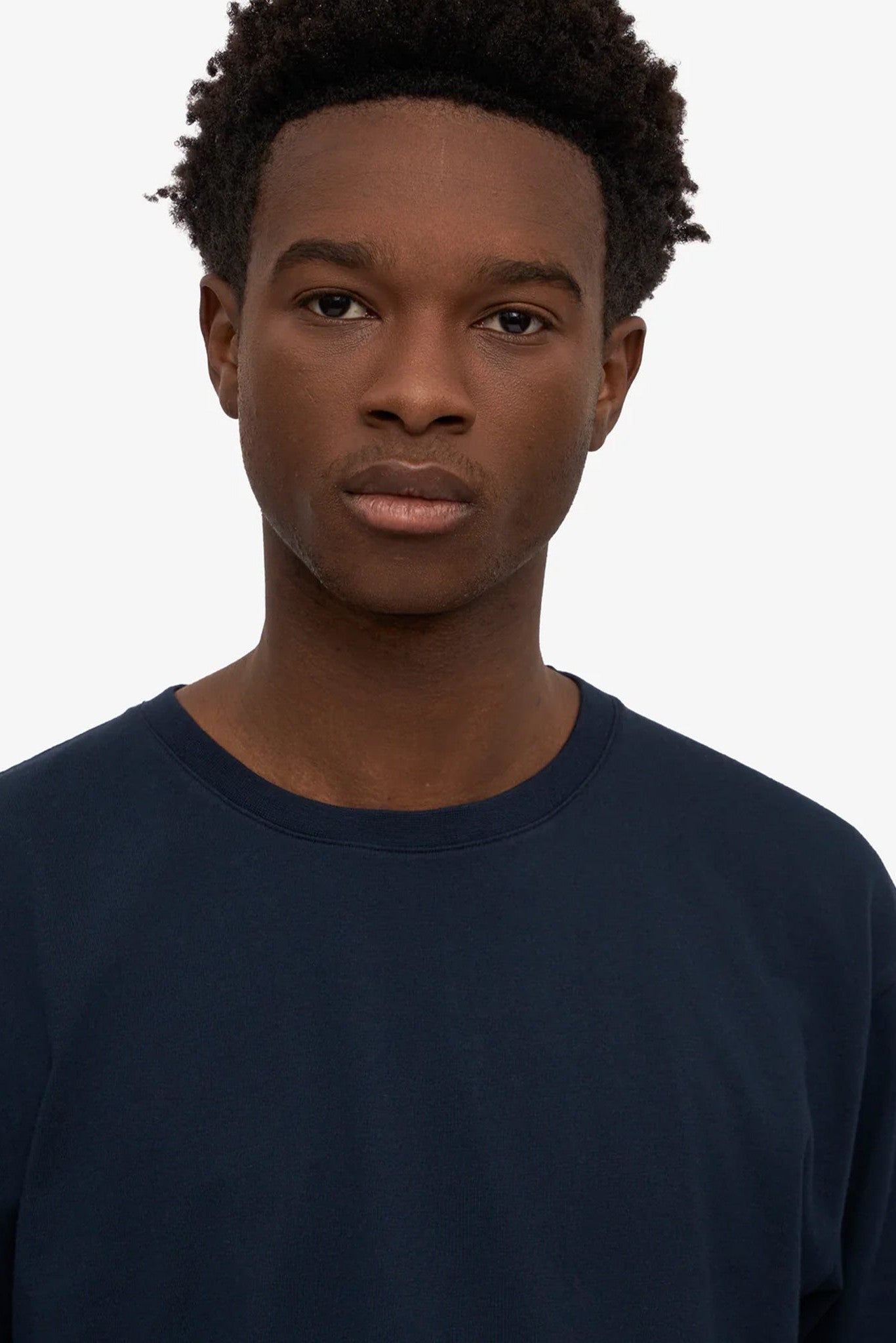 COLORFUL STANDARD - Classic Organic Tee - Navy Blue - BACKYARD