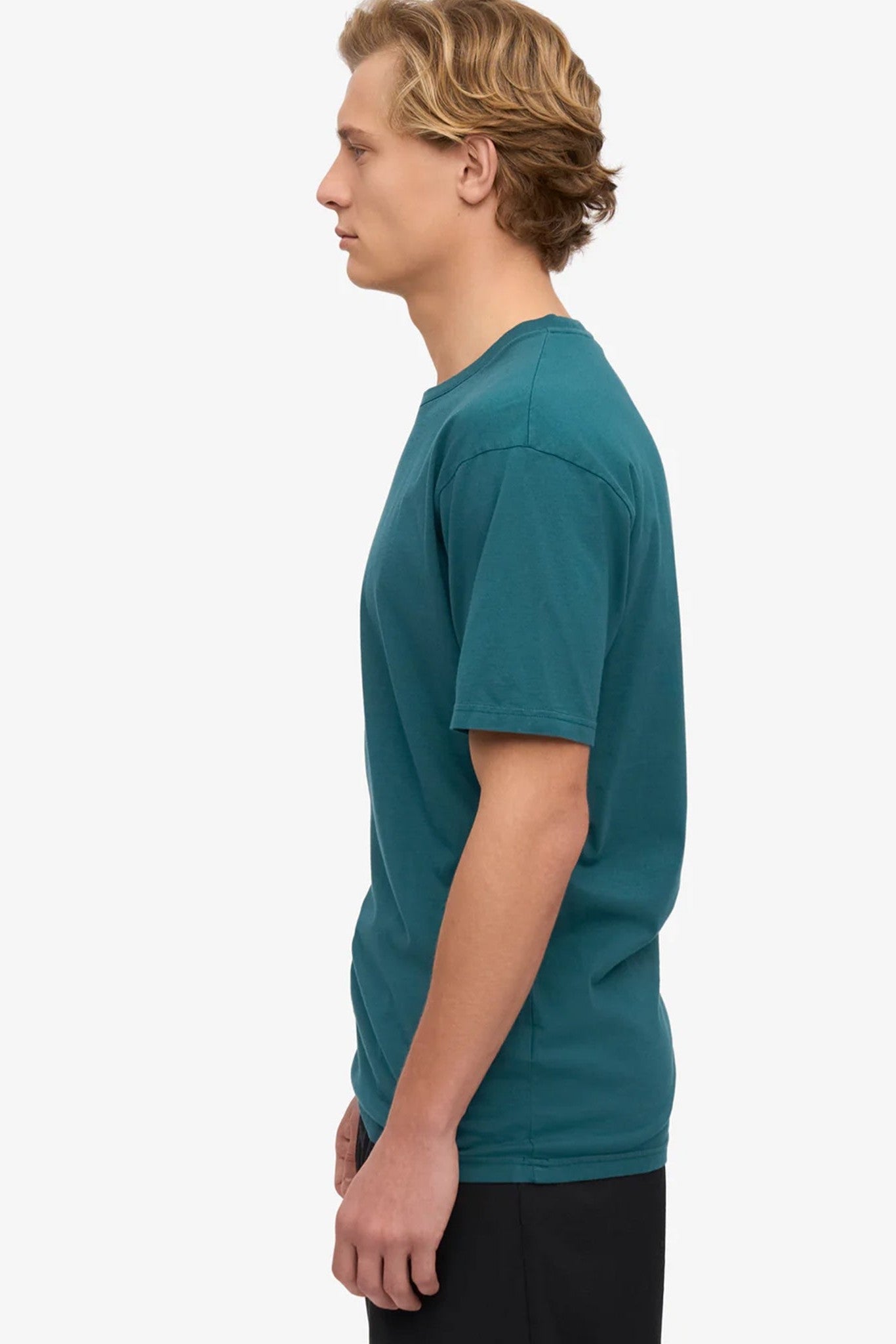 COLORFUL STANDARD - Classic Organic Tee - Ocean Green - BACKYARD