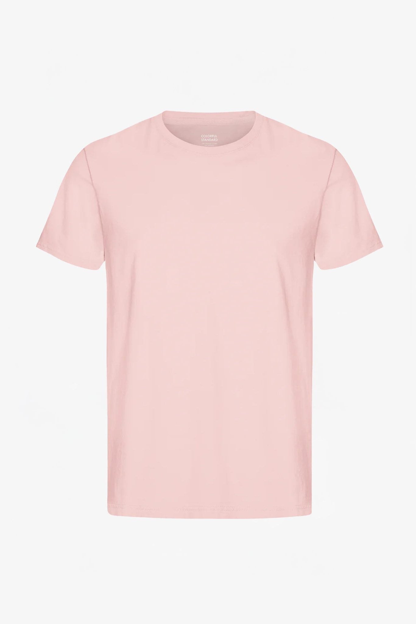 COLORFUL STANDARD - Classic Organic Tee - Faded Pink - BACKYARD
