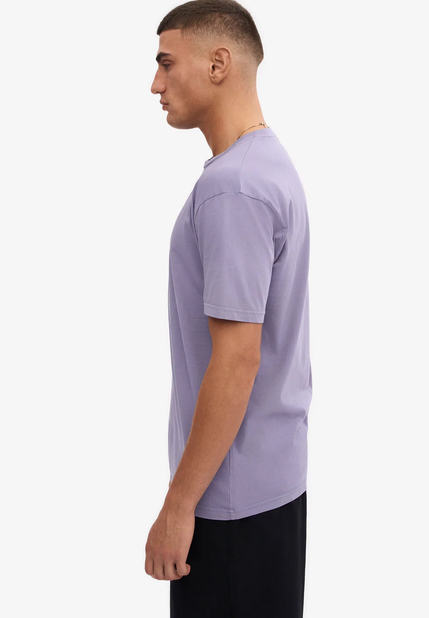 COLORFUL STANDARD - Classic Organic Tee - Purple Jade - BACKYARD