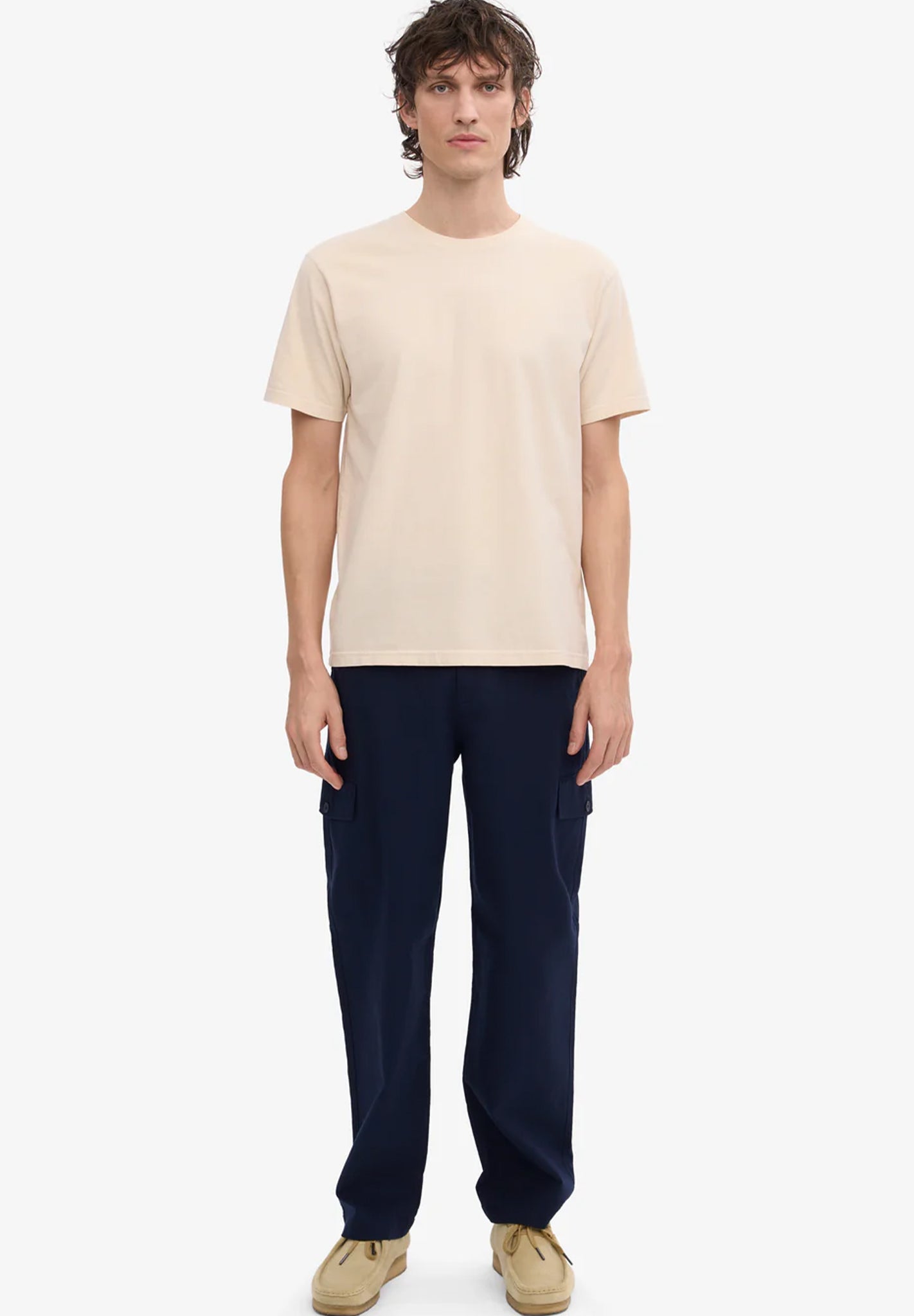 COLORFUL STANDARD - Classic Organic Tee - Ivory White - BACKYARD