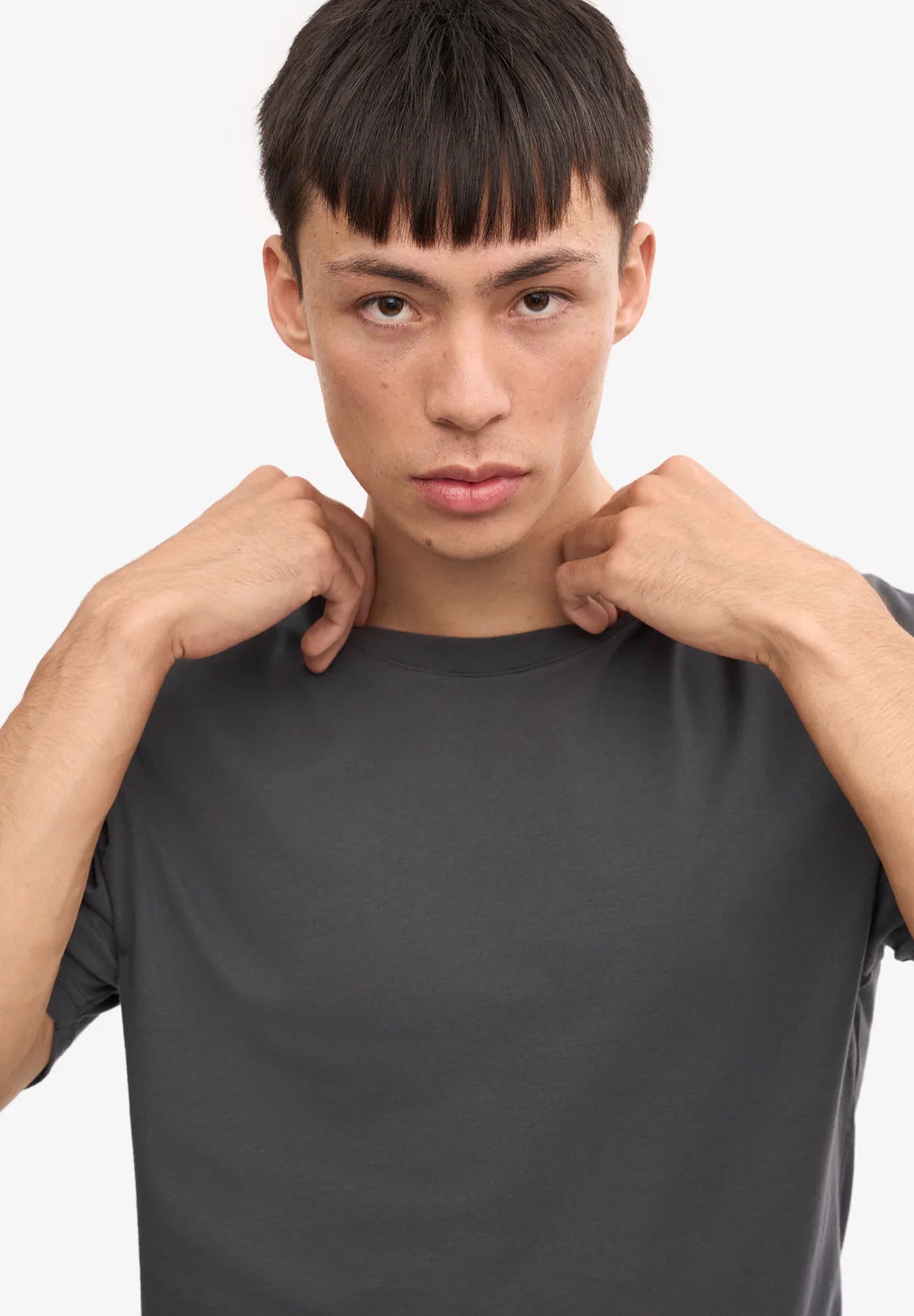 COLORFUL STANDARD - Classic Organic Tee - Lava Grey - BACKYARD