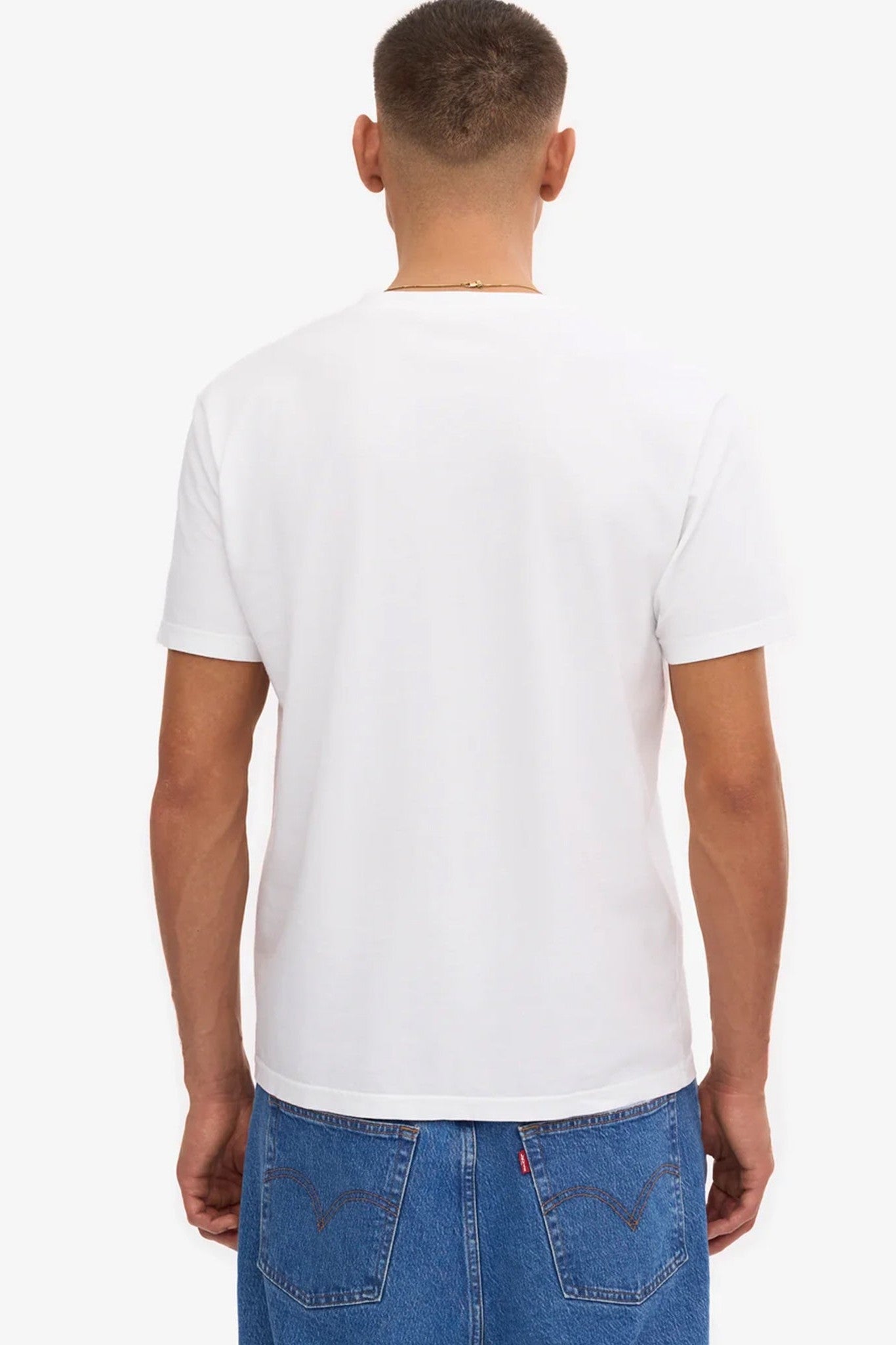 COLORFUL STANDARD - Classic Organic Tee - Optical White - BACKYARD