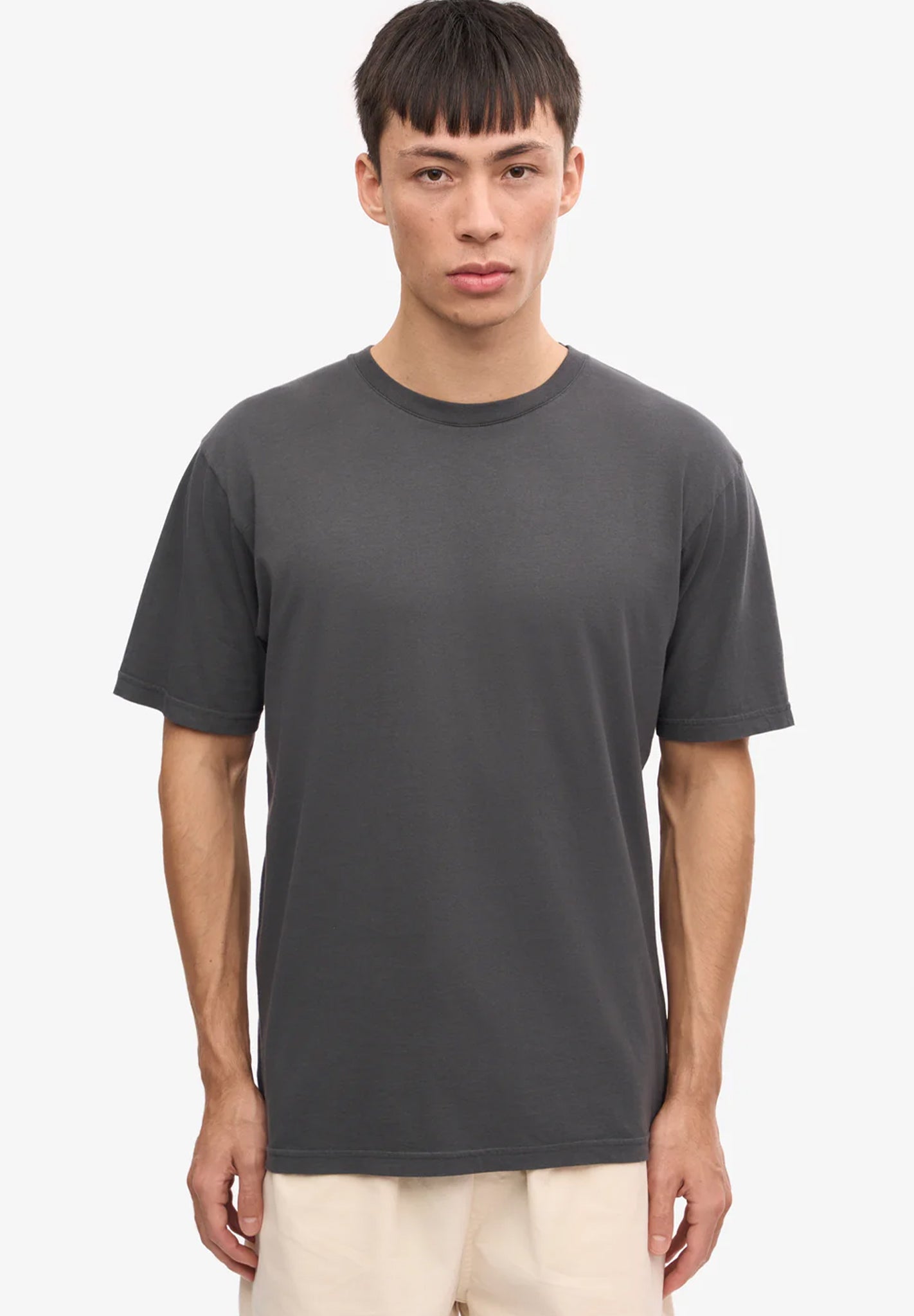 COLORFUL STANDARD - Classic Organic Tee - Lava Grey - BACKYARD