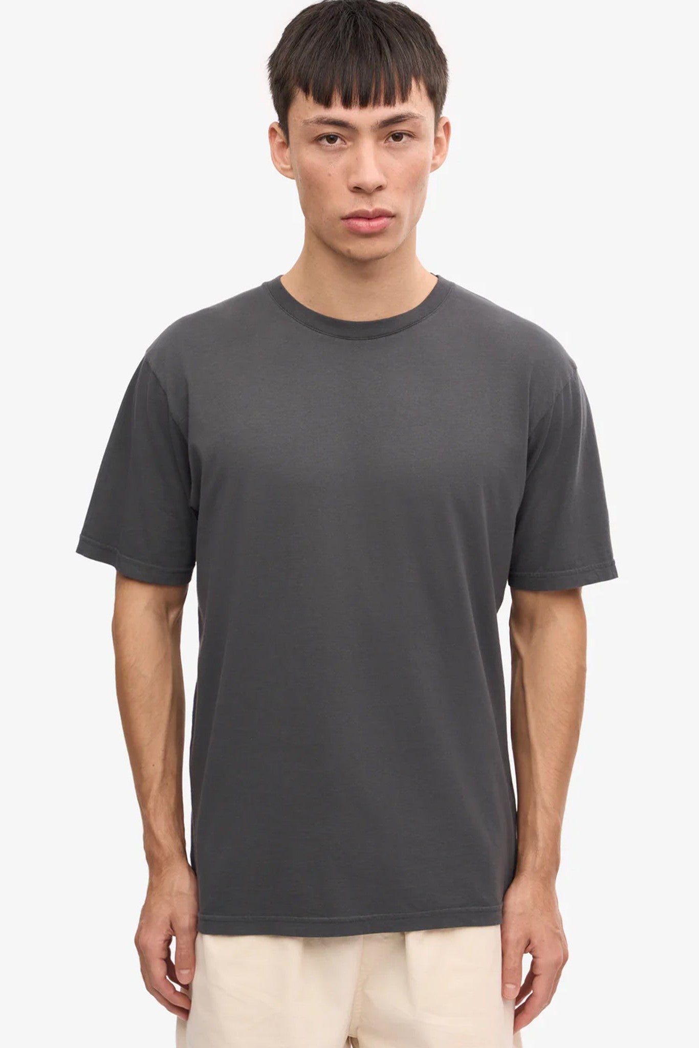 COLORFUL STANDARD - Classic Organic Tee - Lava Grey - BACKYARD