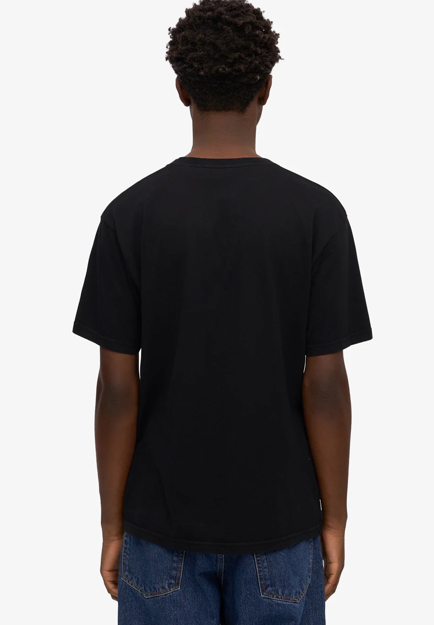 COLORFUL STANDARD - Classic Organic Tee - Deep Black - BACKYARD