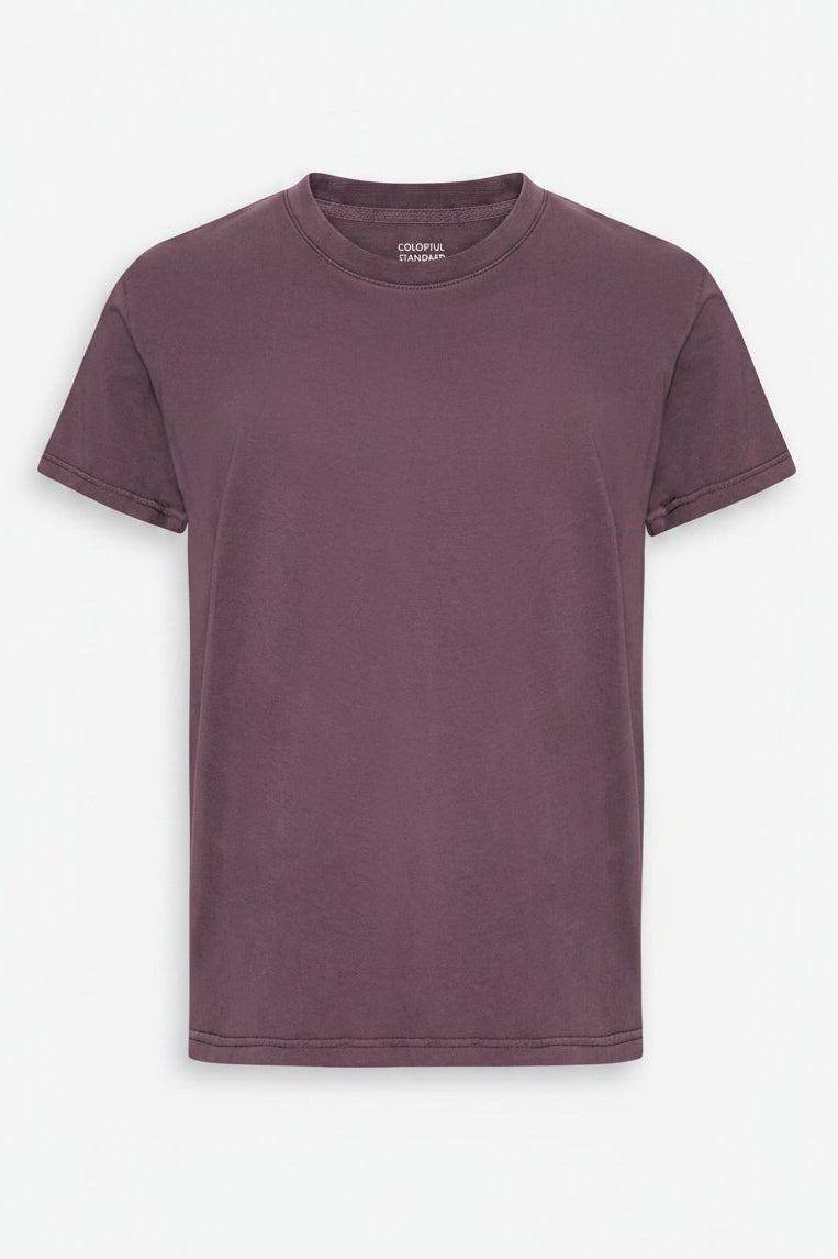 COLORFUL STANDARD-Classic Organic Tee-Faded Grape-BACKYARD