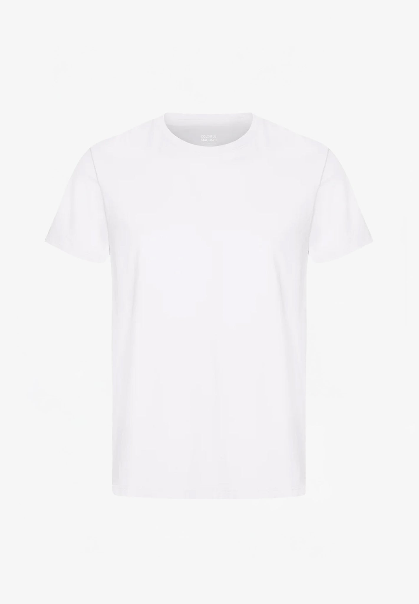 COLORFUL STANDARD - Classic Organic Tee - Optical White - BACKYARD